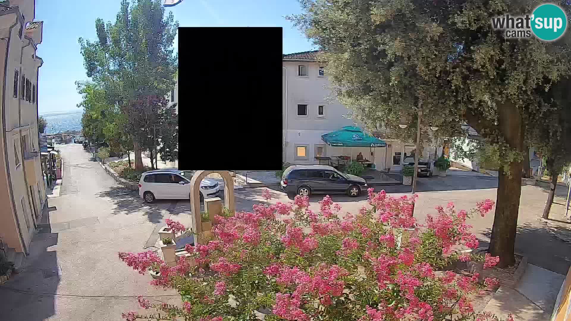 Webcam Centro Draga di Moschiena – Vista live sul centro