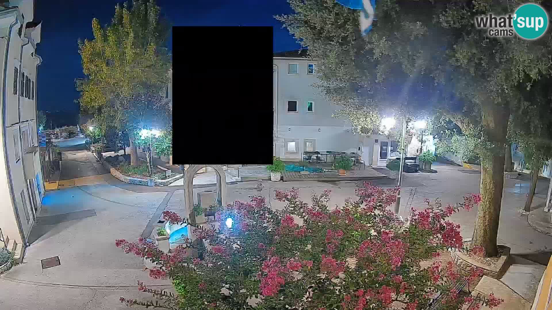 Webcam Centre de Mošćenička Draga – Vue en direct du centre-ville