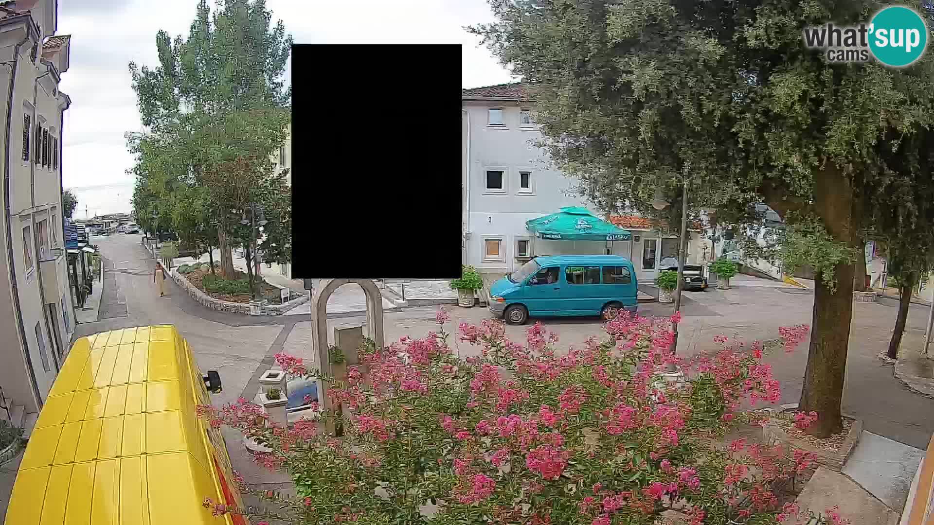 Webcam Mošćenička Draga Zentrum – Liveblick auf das Ortszentrum