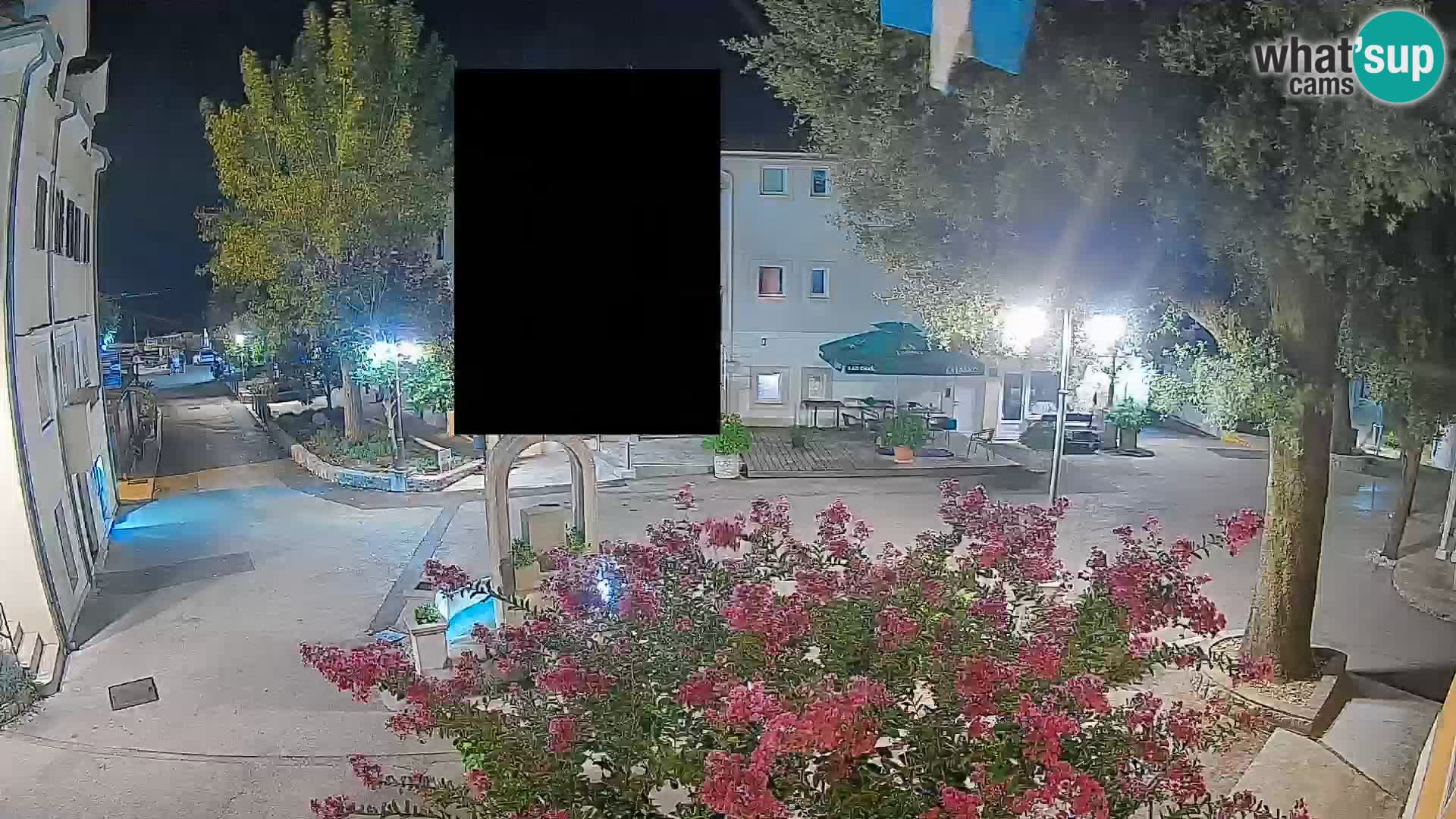 Webcam Centro Draga di Moschiena – Vista live sul centro