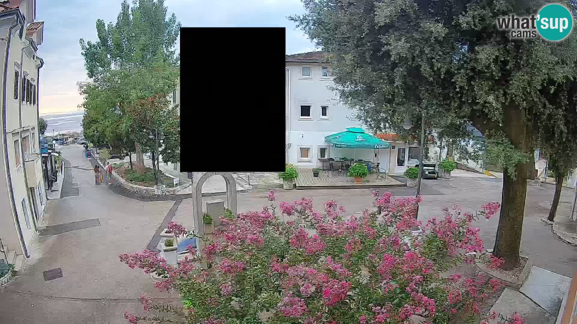Webcam Mošćenička Draga Zentrum – Liveblick auf das Ortszentrum