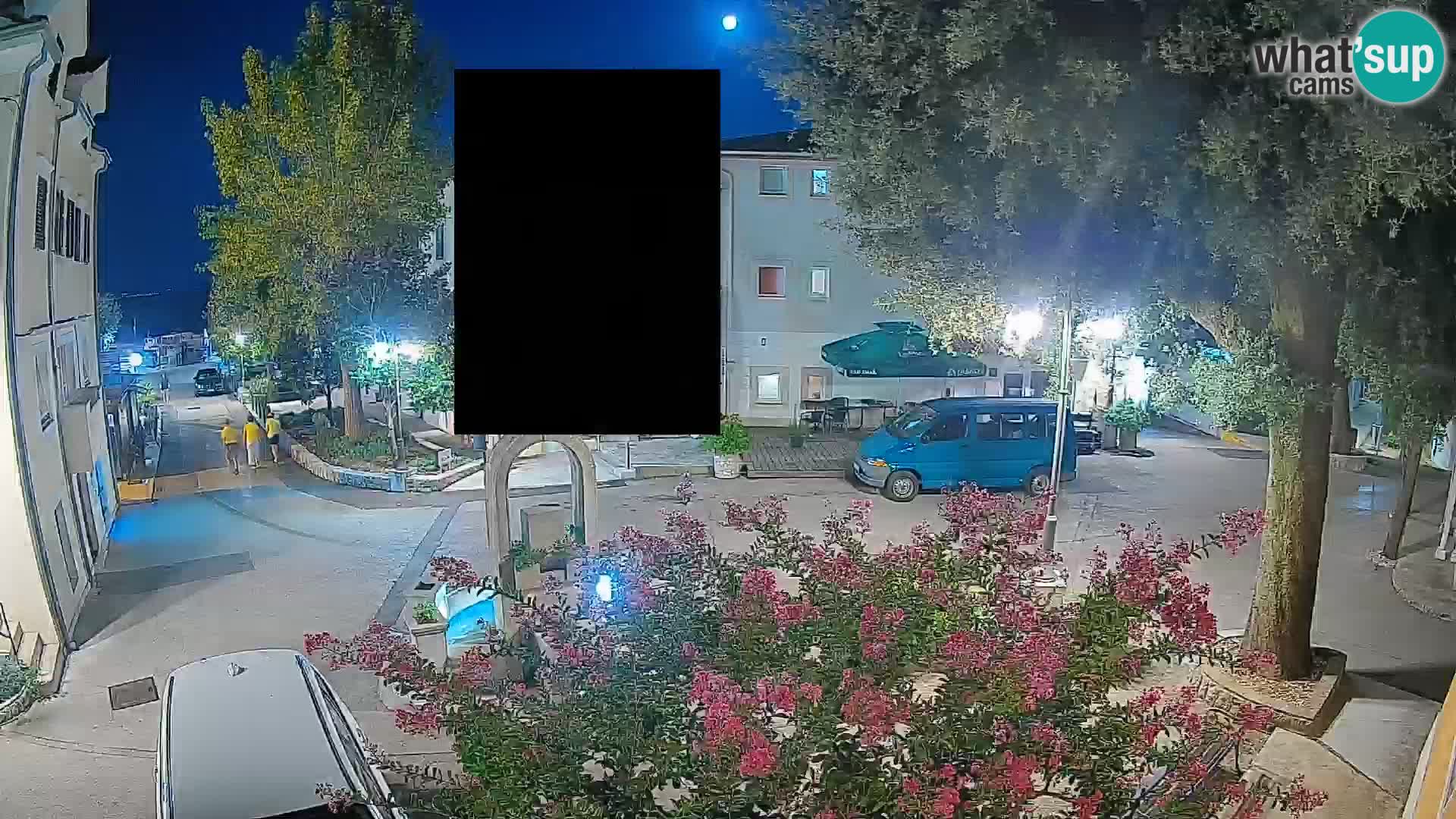 Webcam Mošćenička Draga Zentrum – Liveblick auf das Ortszentrum