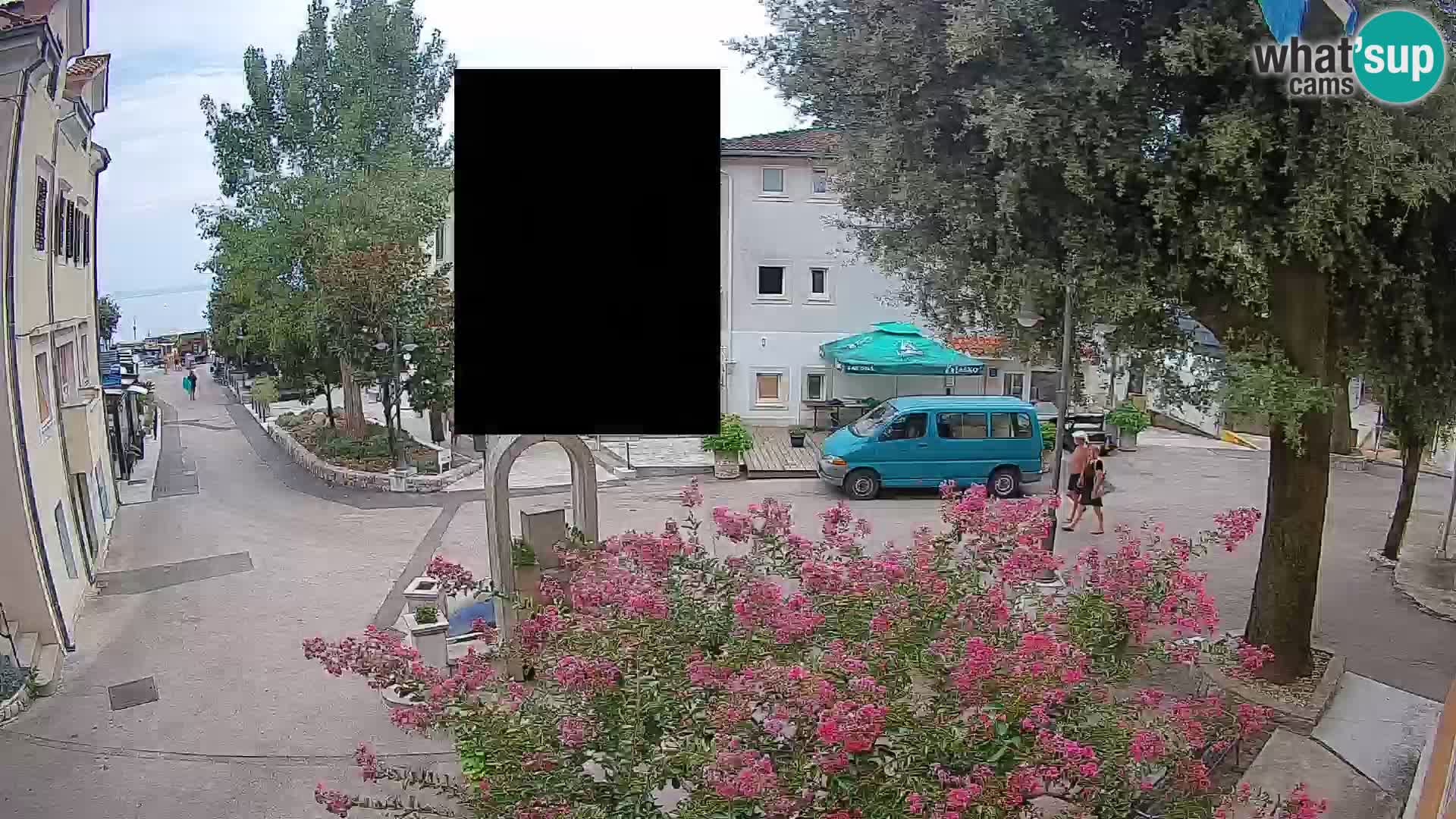Webcam Mošćenička Draga Zentrum – Liveblick auf das Ortszentrum