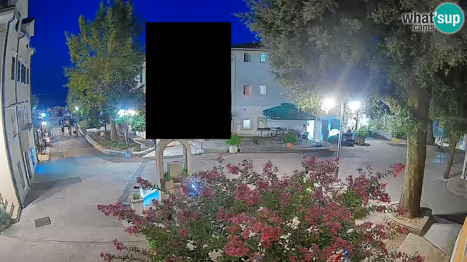 Webcam Mošćenička Draga Zentrum – Liveblick auf das Ortszentrum