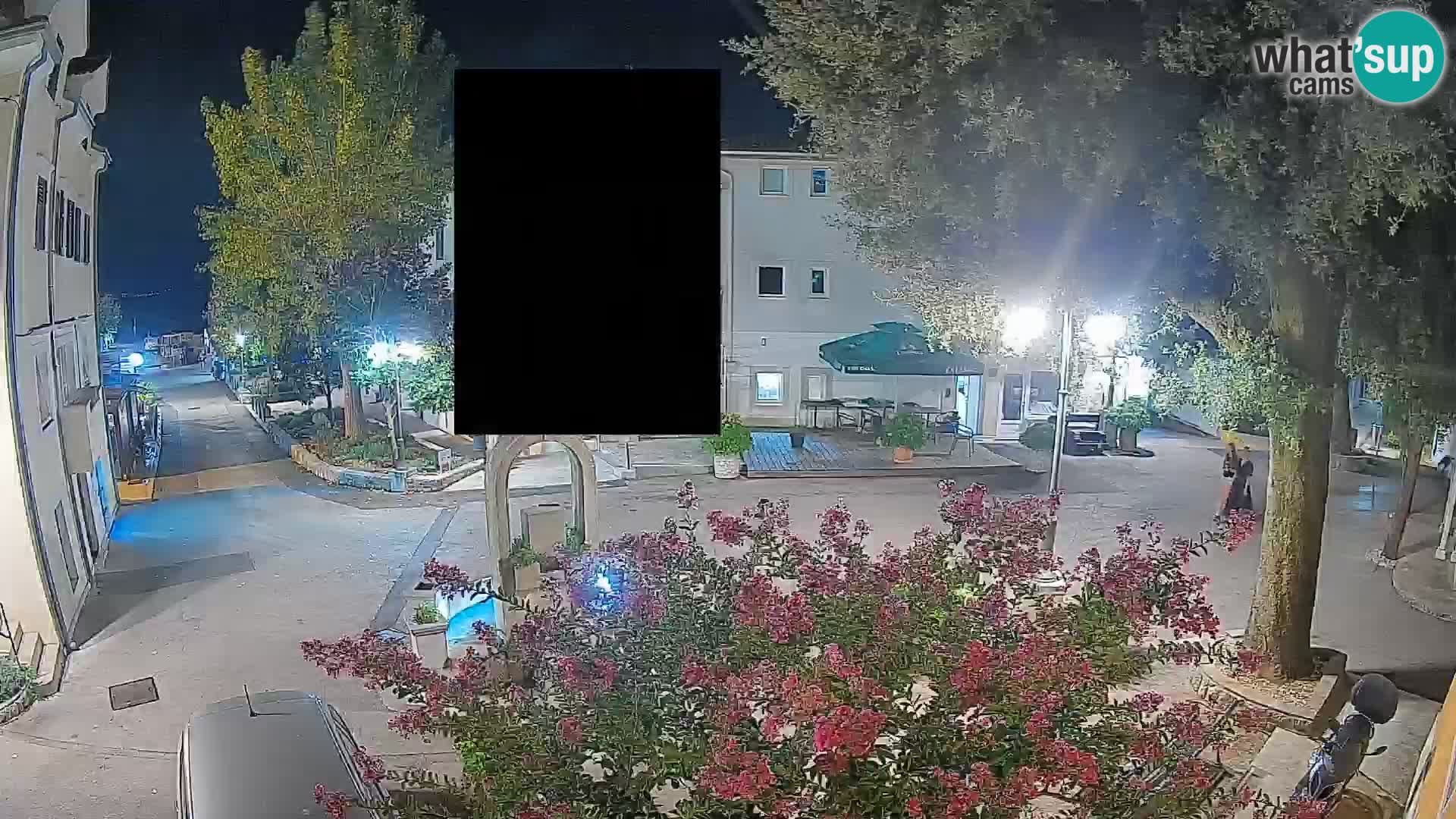 Webcam centre de Mošćenička Draga – Vue en direct du centre-ville