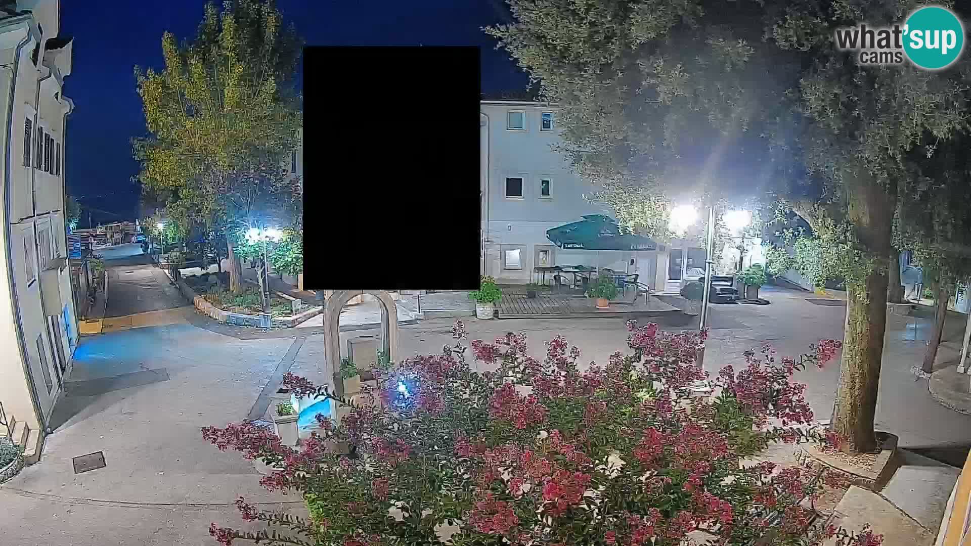Webcam centre de Mošćenička Draga – Vue en direct du centre-ville