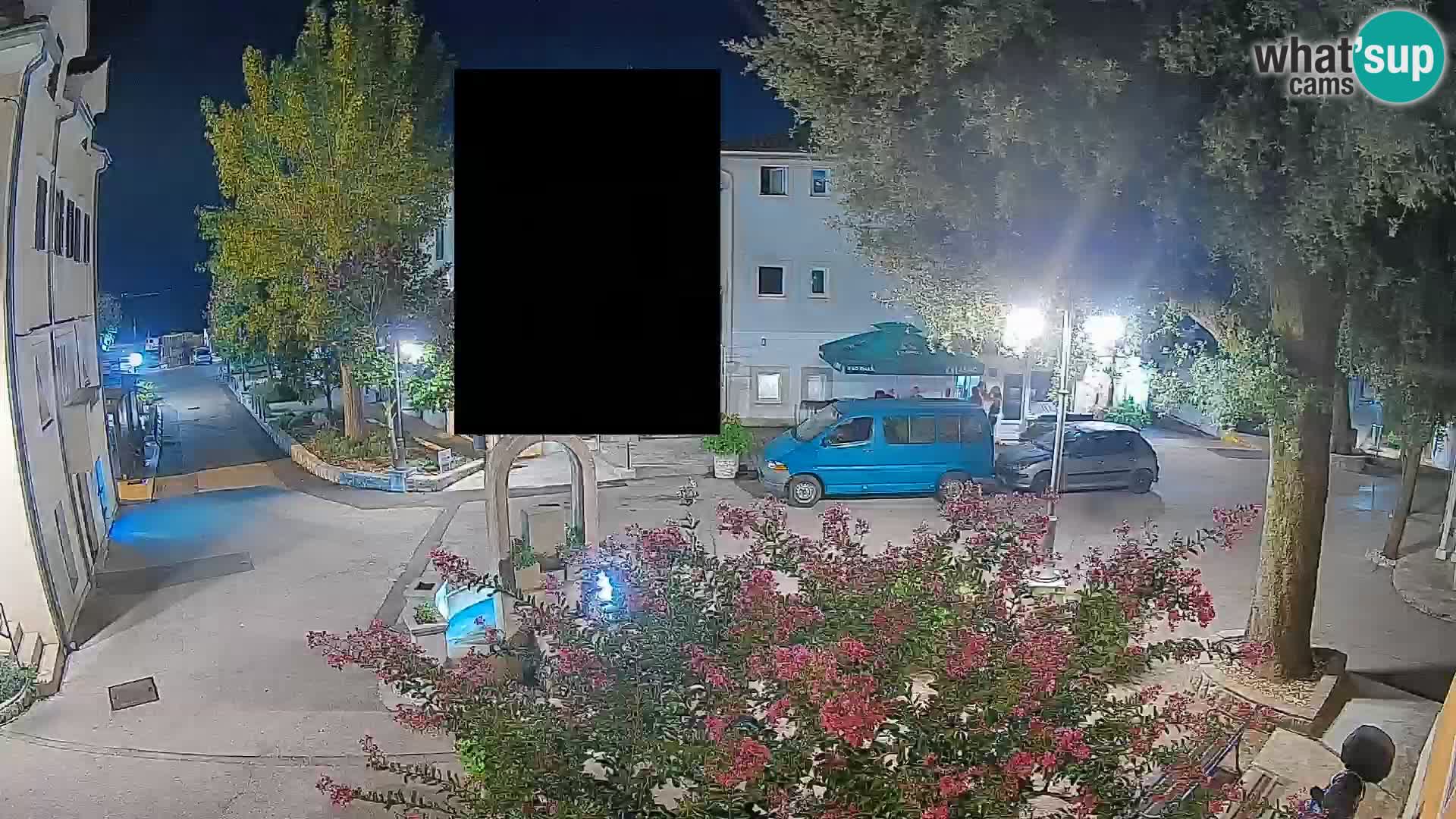 Webcam centre de Mošćenička Draga – Vue en direct du centre-ville