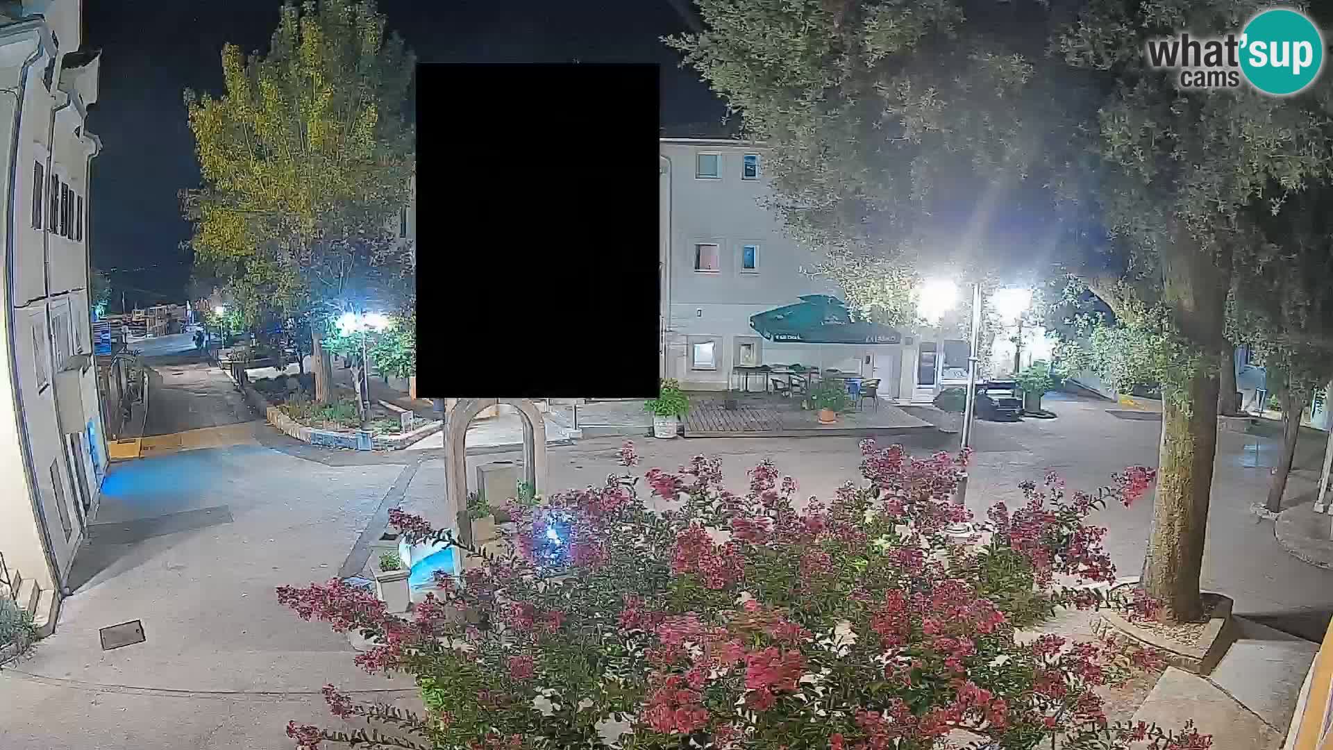 Webcam Mošćenička Draga Center – Live View of the Town Center