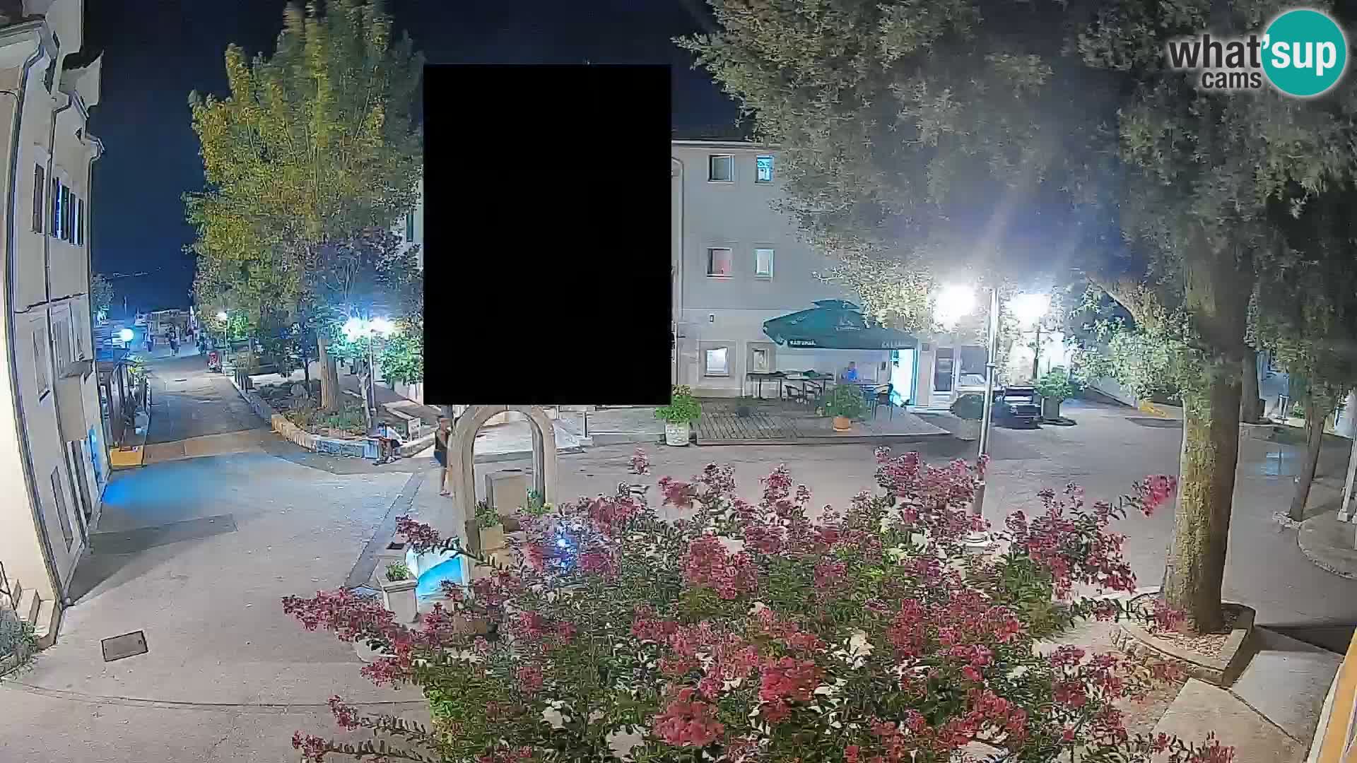 Webcam Mošćenička Draga Center – Live View of the Town Center