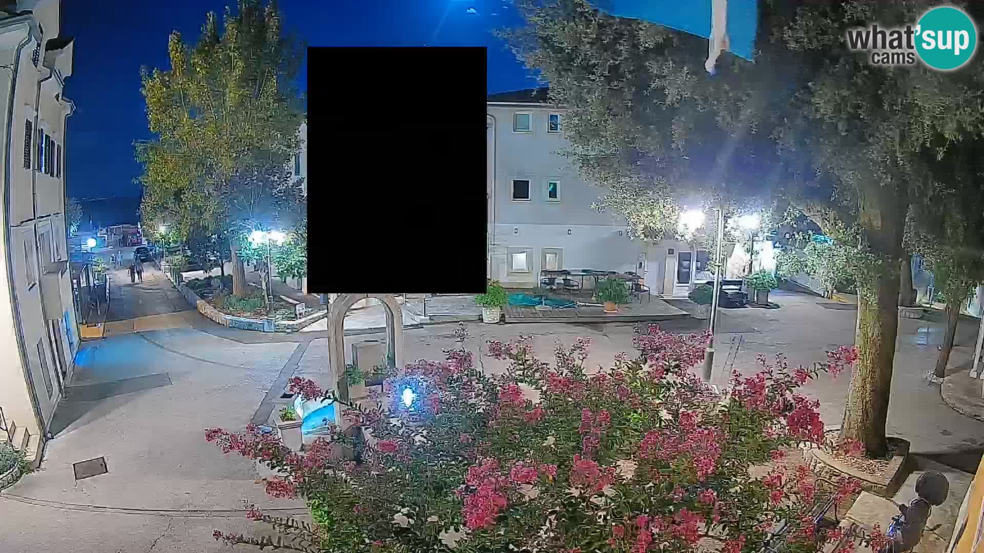 Webcam centre de Mošćenička Draga – Vue en direct du centre-ville