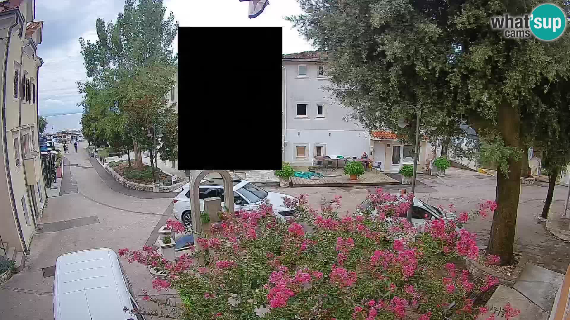 Spletna kamera center Mošćeniška Draga – Pogled v živo