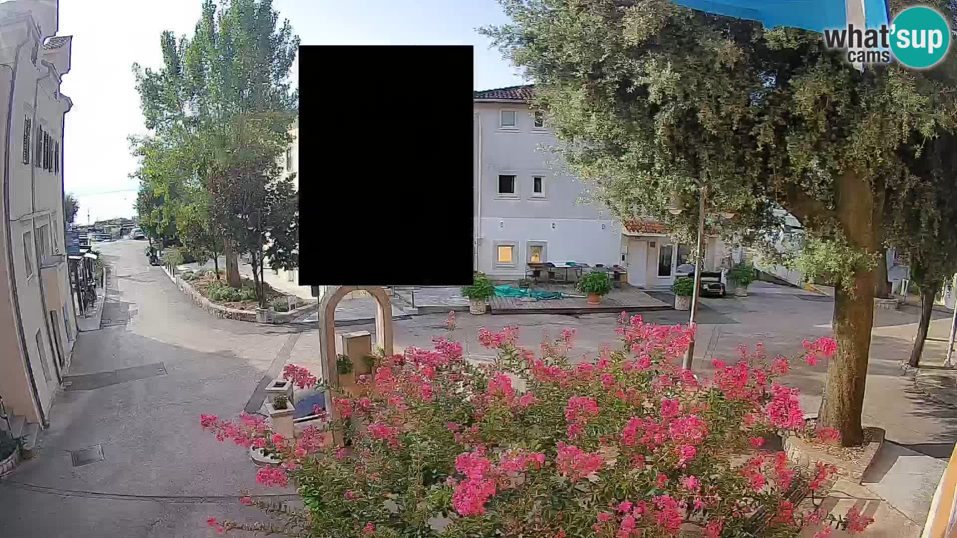 Webcam Centre de Mošćenička Draga – Vue en direct du centre-ville