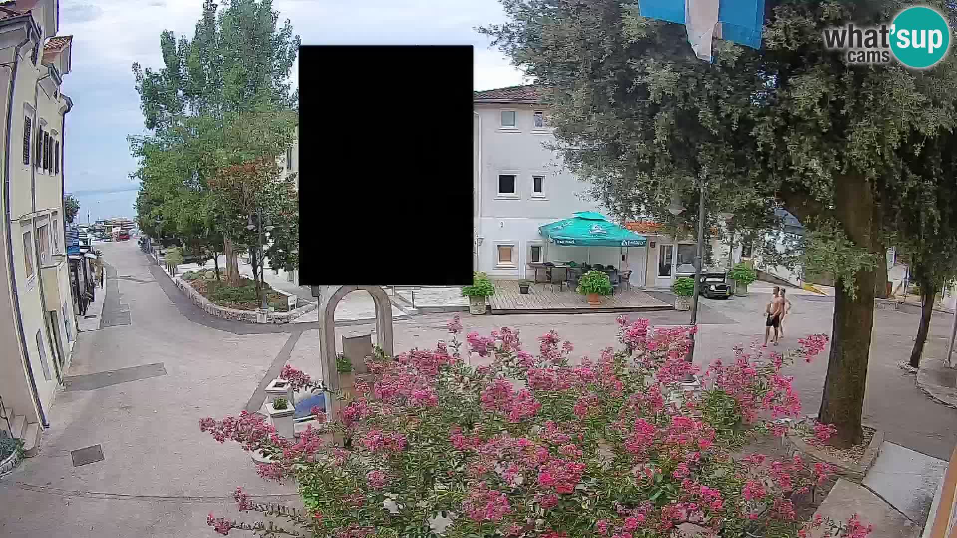 Webcam Mošćenička Draga Zentrum – Liveblick auf das Ortszentrum
