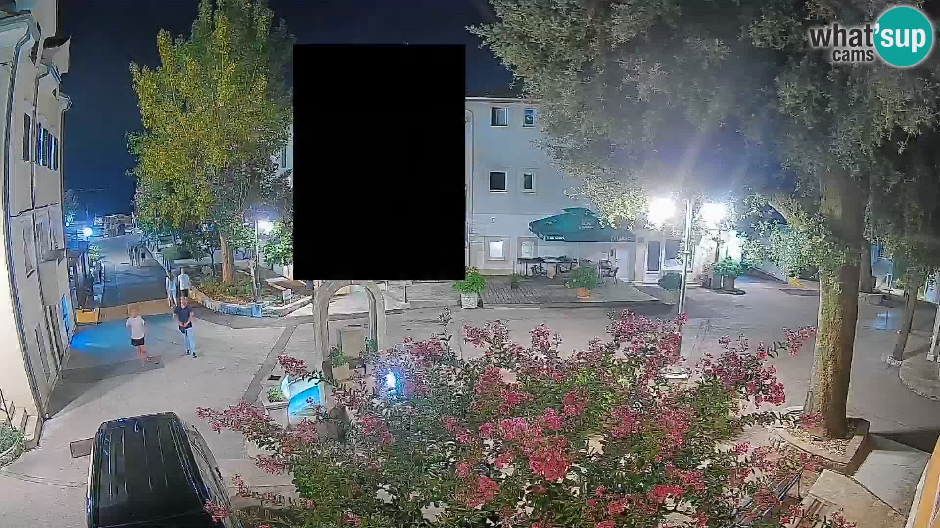 Webcam Mošćenička Draga Center – Live View of the Town Center