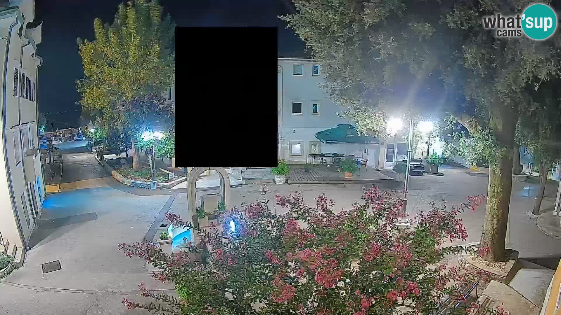Webcam Mošćenička Draga Center – Live View of the Town Center