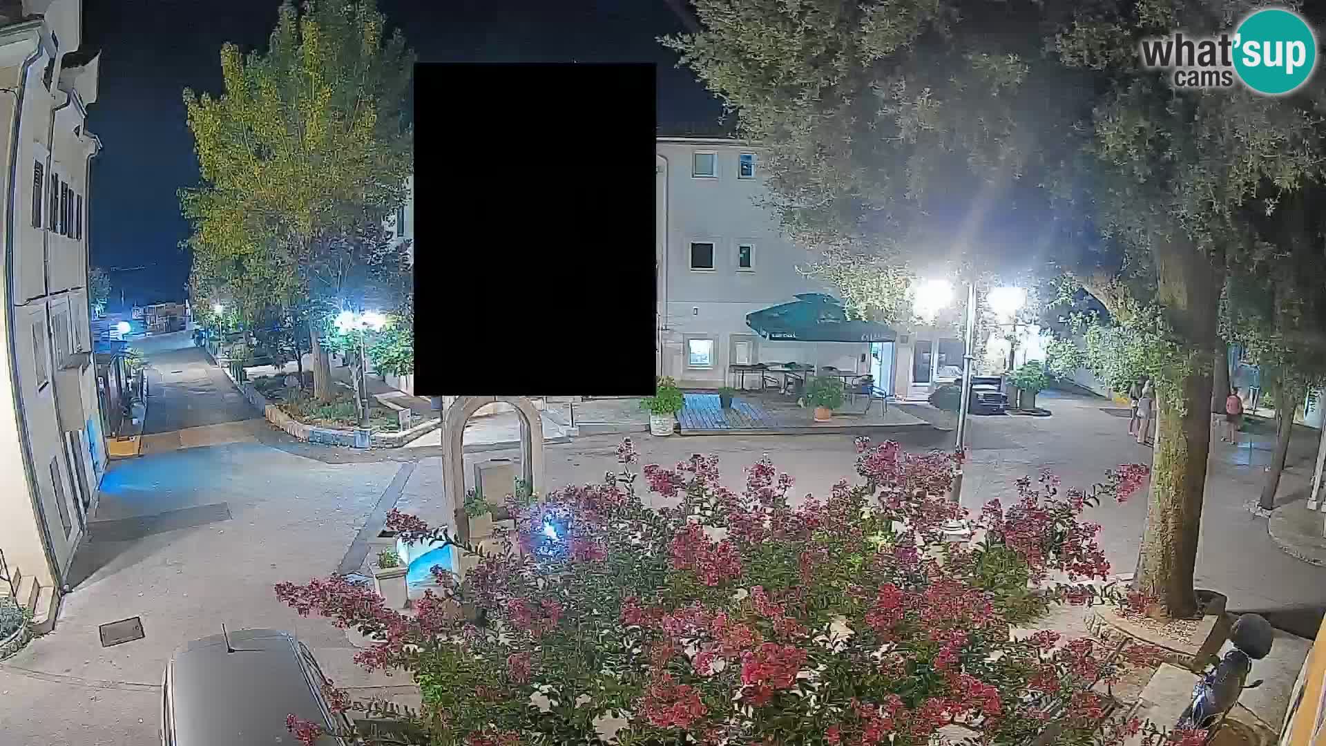 Webcam centre de Mošćenička Draga – Vue en direct du centre-ville