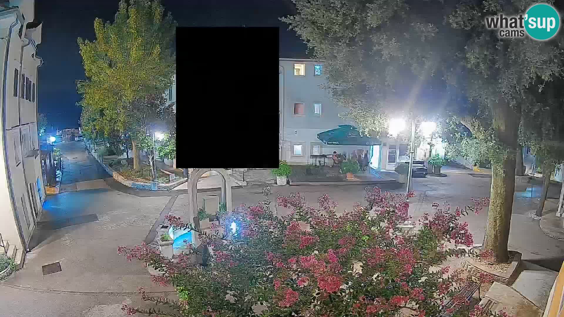 Webcam Centre de Mošćenička Draga – Vue en direct du centre-ville