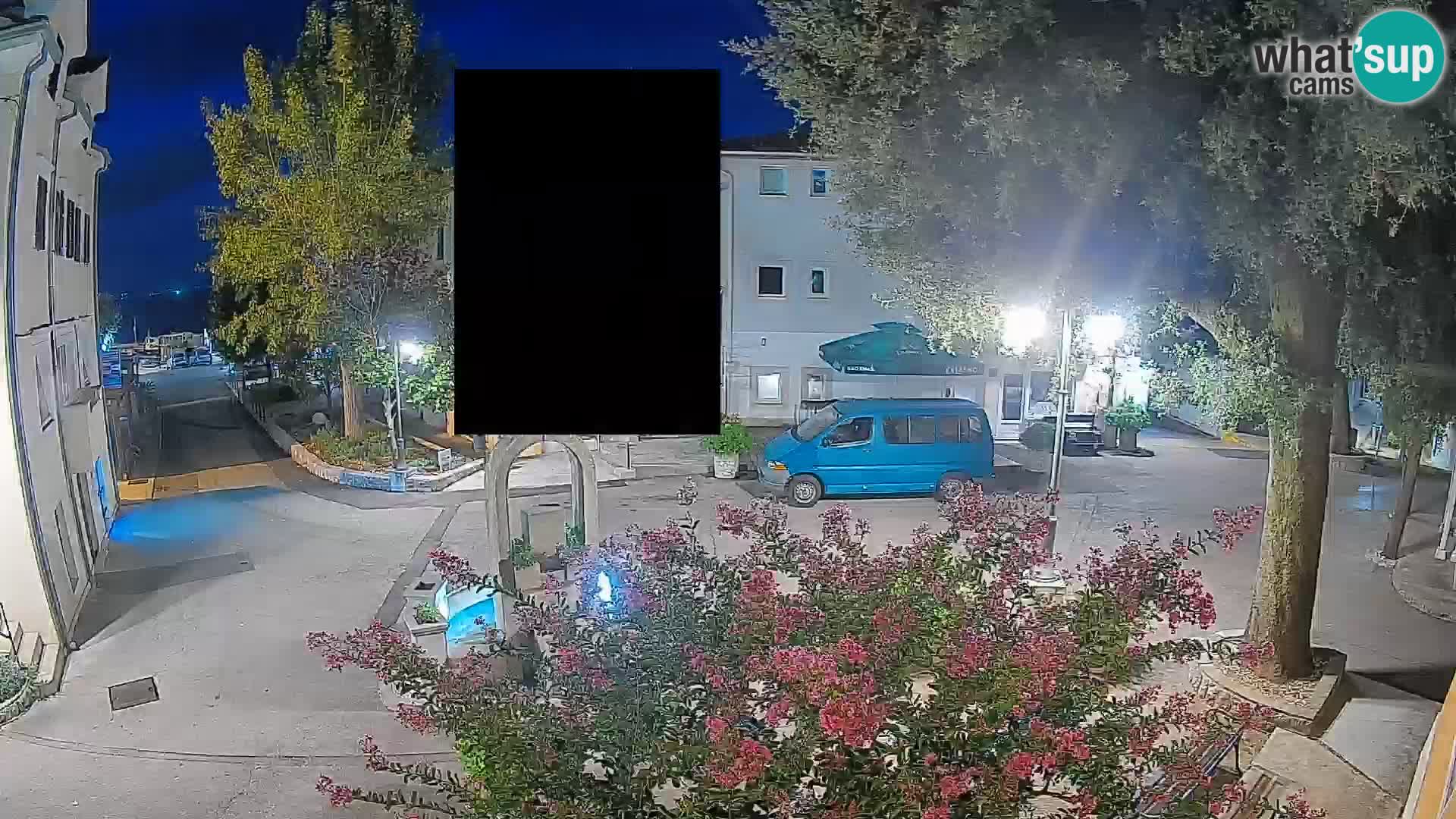 Webcam Mošćenička Draga Zentrum – Liveblick auf das Ortszentrum