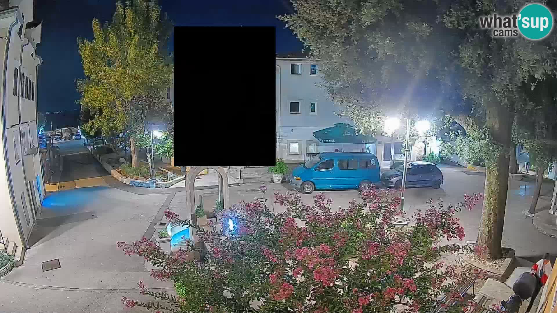 Webcam Centro Draga di Moschiena – Vista live sul centro