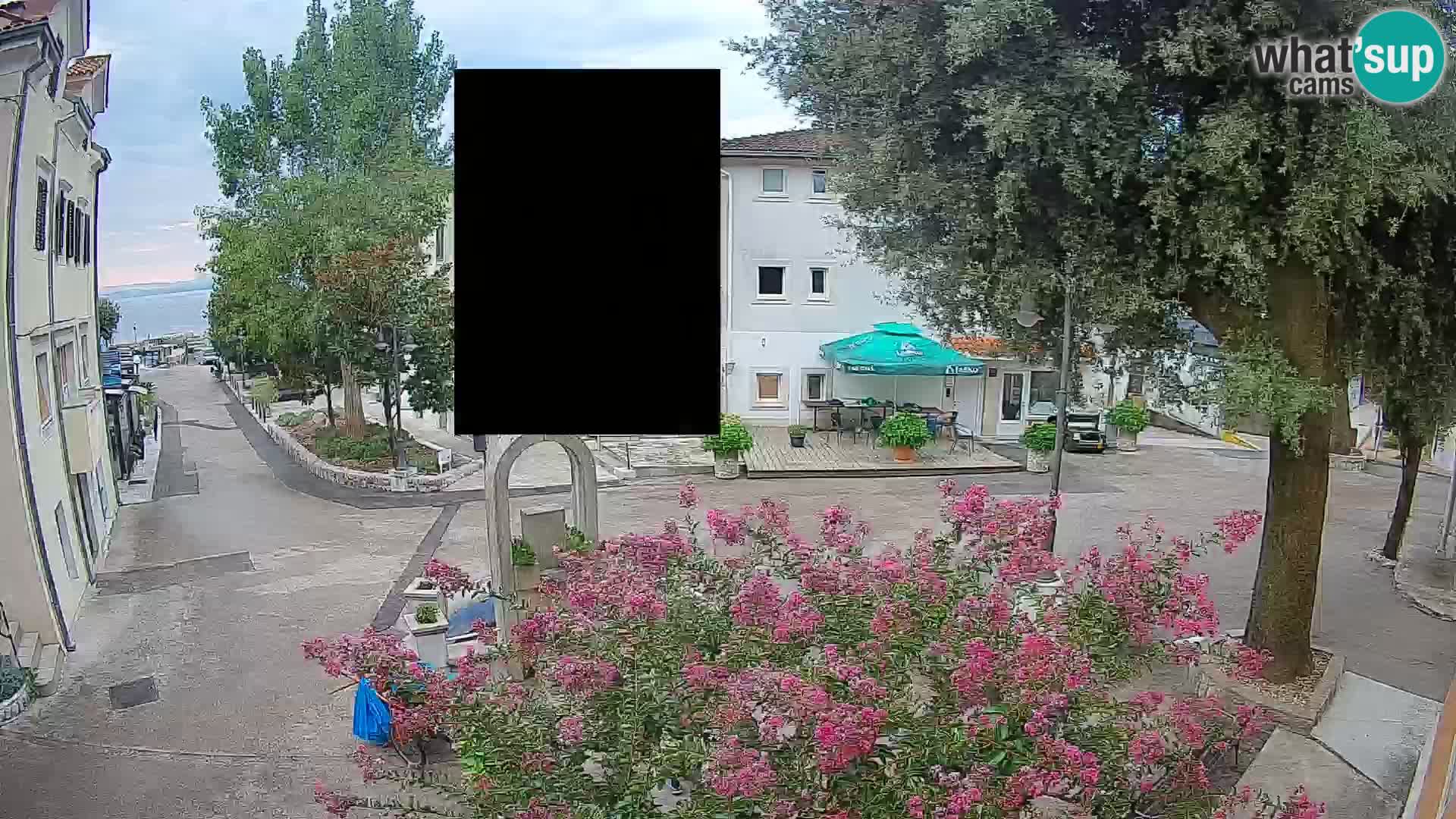 Webcam Mošćenička Draga Zentrum – Liveblick auf das Ortszentrum
