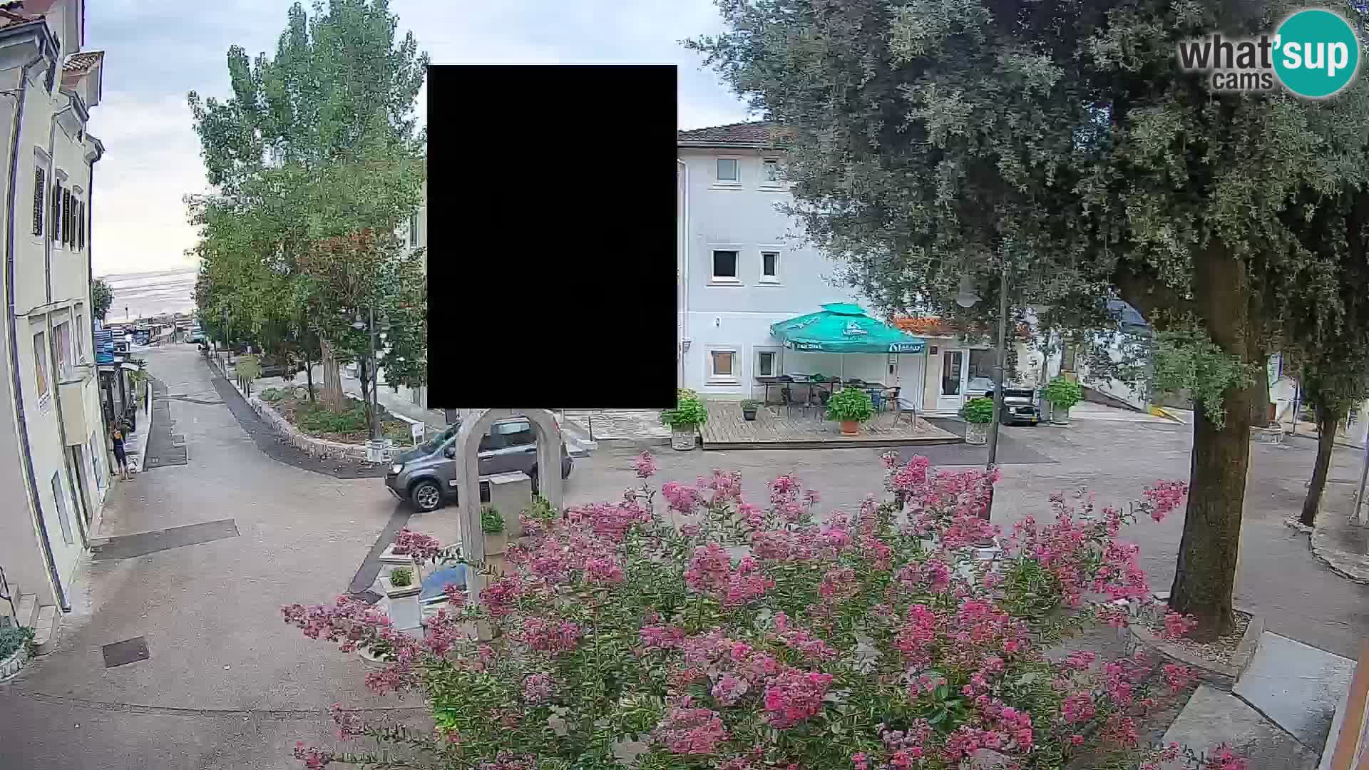 Webcam centre de Mošćenička Draga – Vue en direct du centre-ville