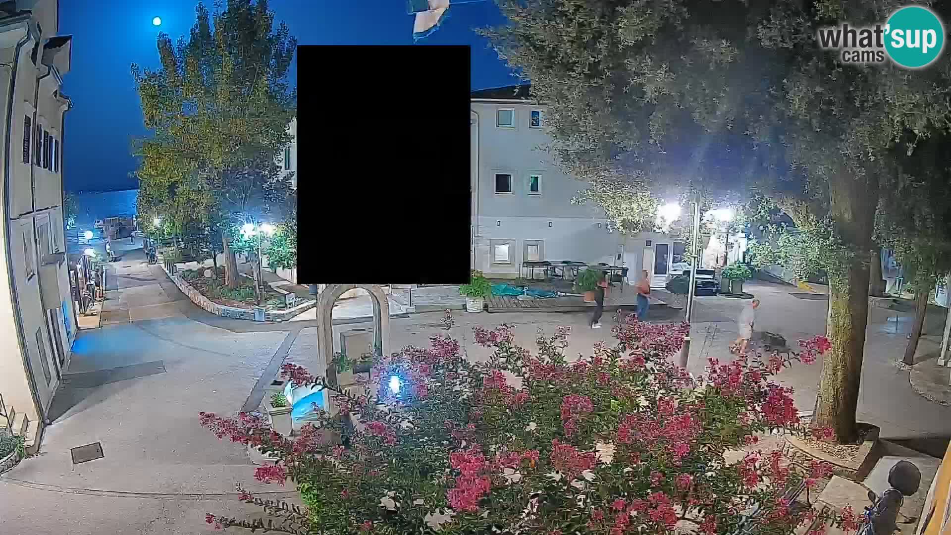 Web kamera centar Mošćeničke Drage – Pogled uživo