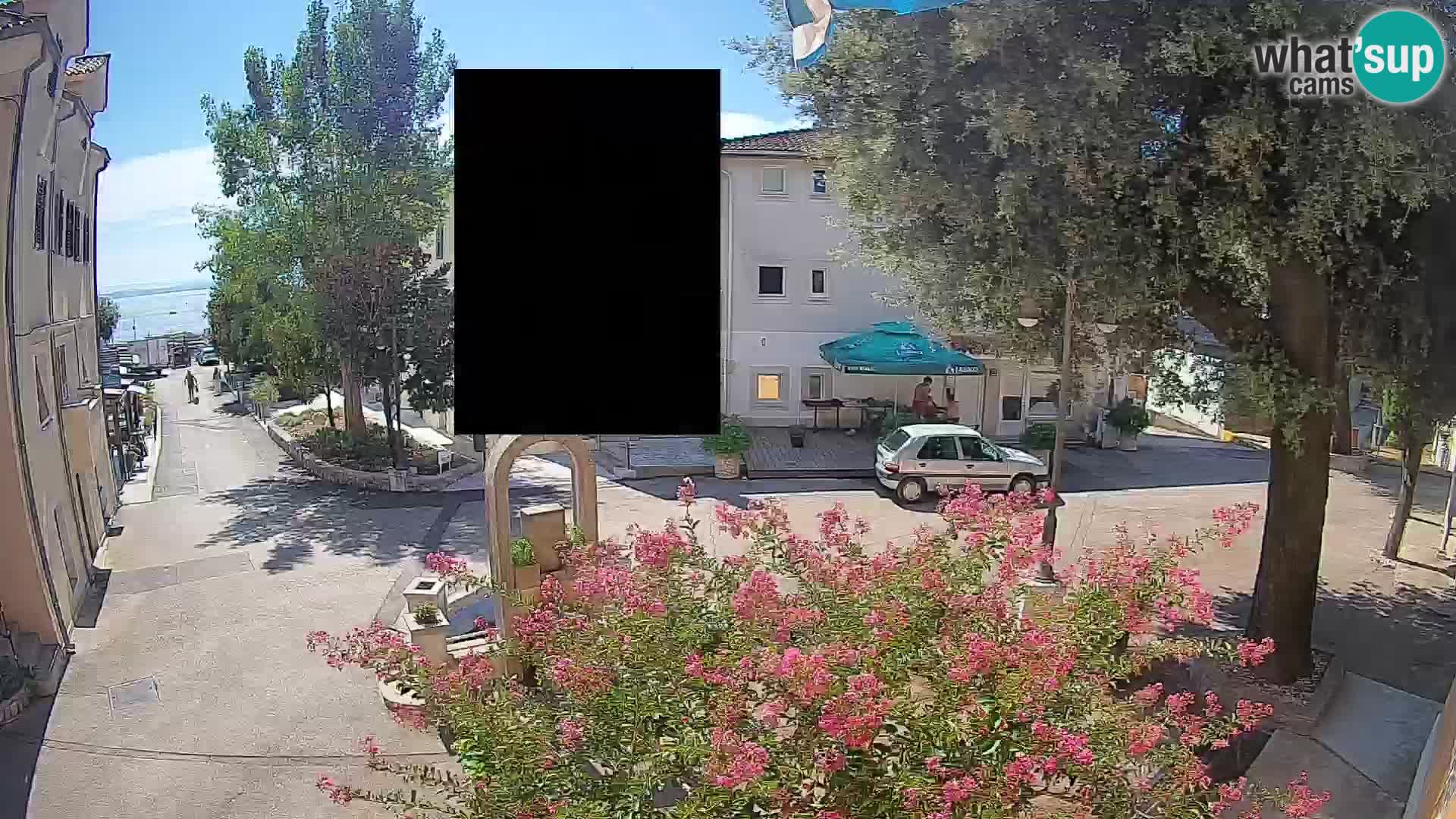 Webcam Mošćenička Draga Zentrum – Liveblick auf das Ortszentrum