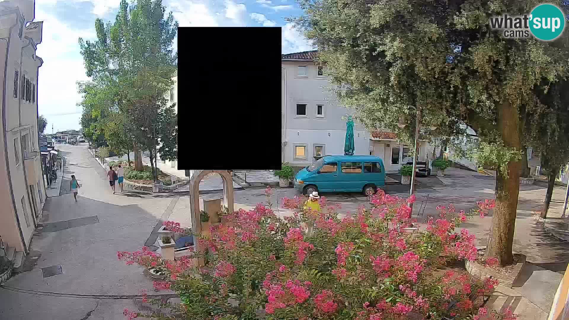 Spletna kamera center Mošćeniška Draga – Pogled v živo