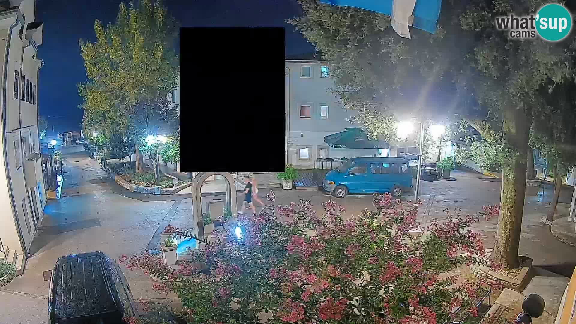 Webcam Centro Draga di Moschiena – Vista live sul centro