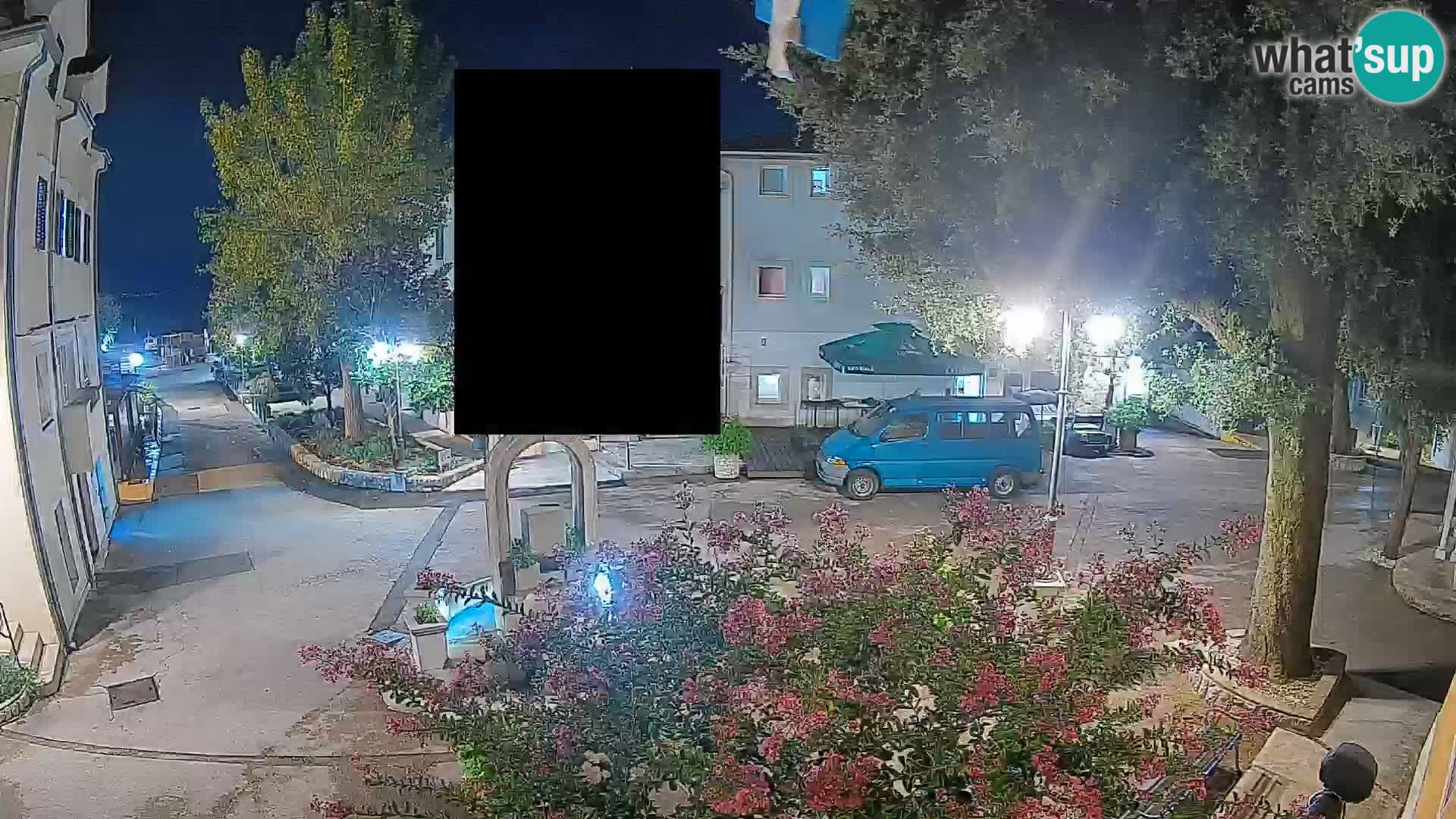 Webcam centre de Mošćenička Draga – Vue en direct du centre-ville