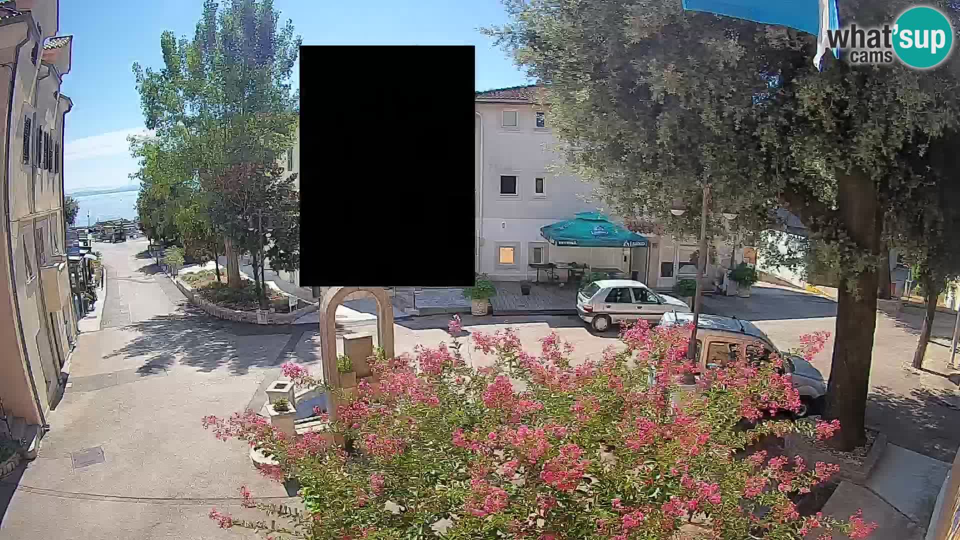 Webcam Mošćenička Draga Center – Live View of the Town Center