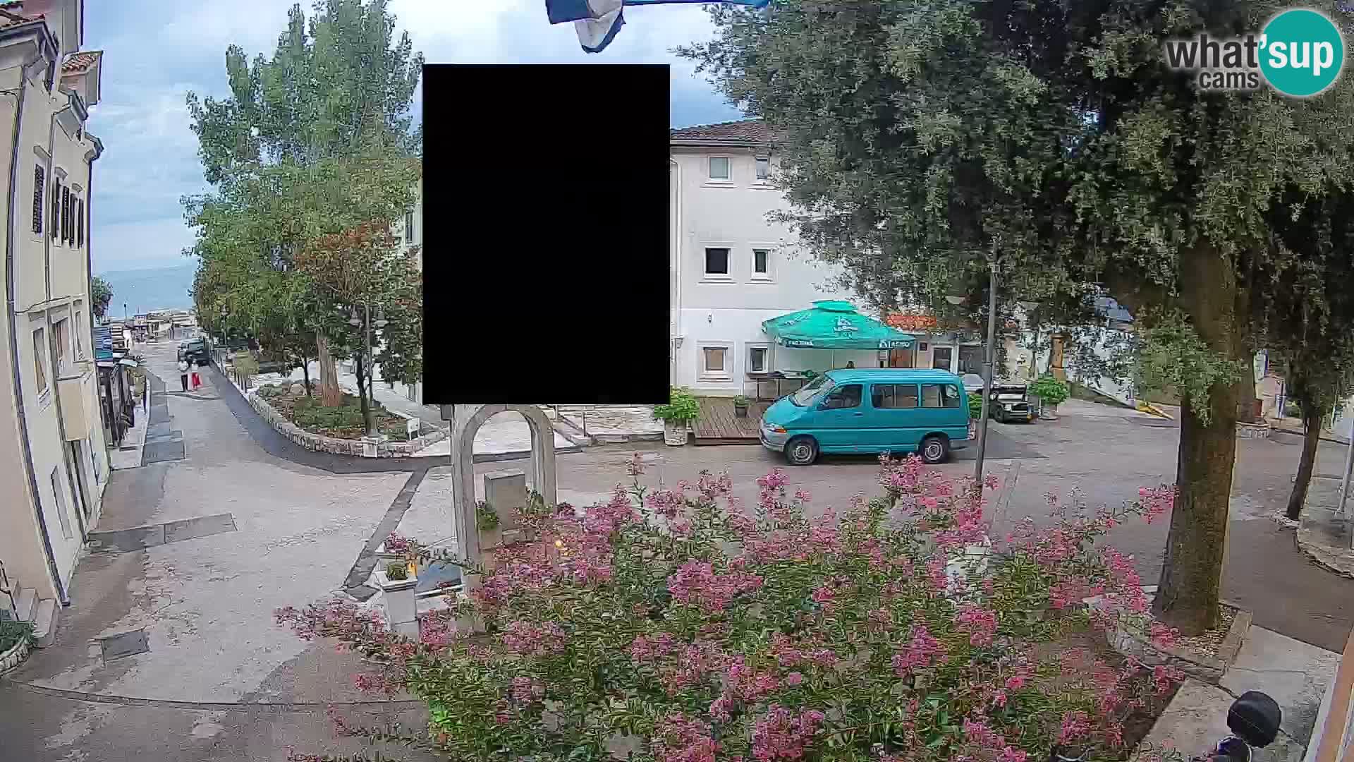 Webcam Mošćenička Draga Zentrum – Liveblick auf das Ortszentrum