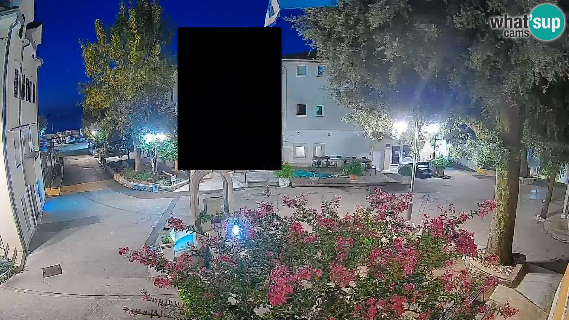 Webcam centre de Mošćenička Draga – Vue en direct du centre-ville