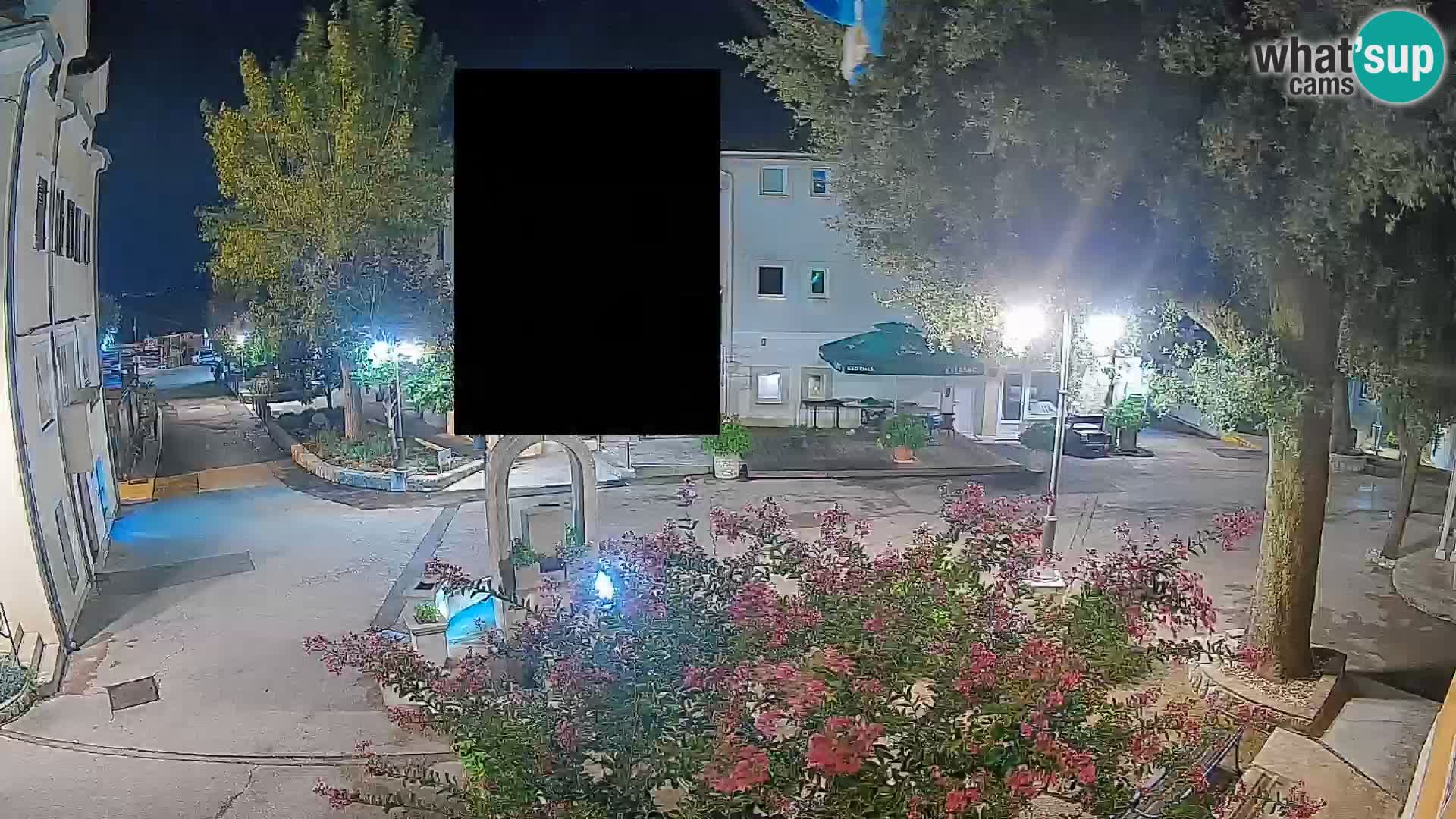 Webcam Mošćenička Draga Center – Live View of the Town Center