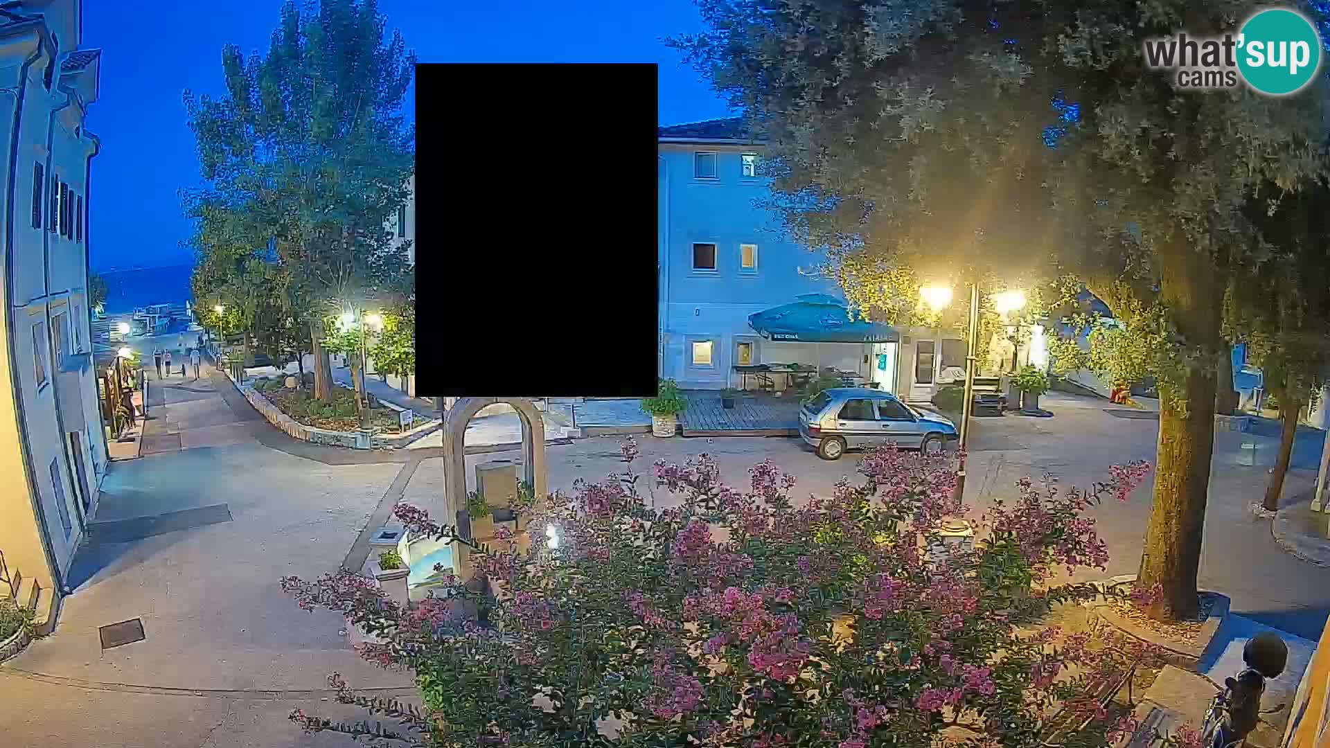 Webcam Mošćenička Draga Zentrum – Liveblick auf das Ortszentrum