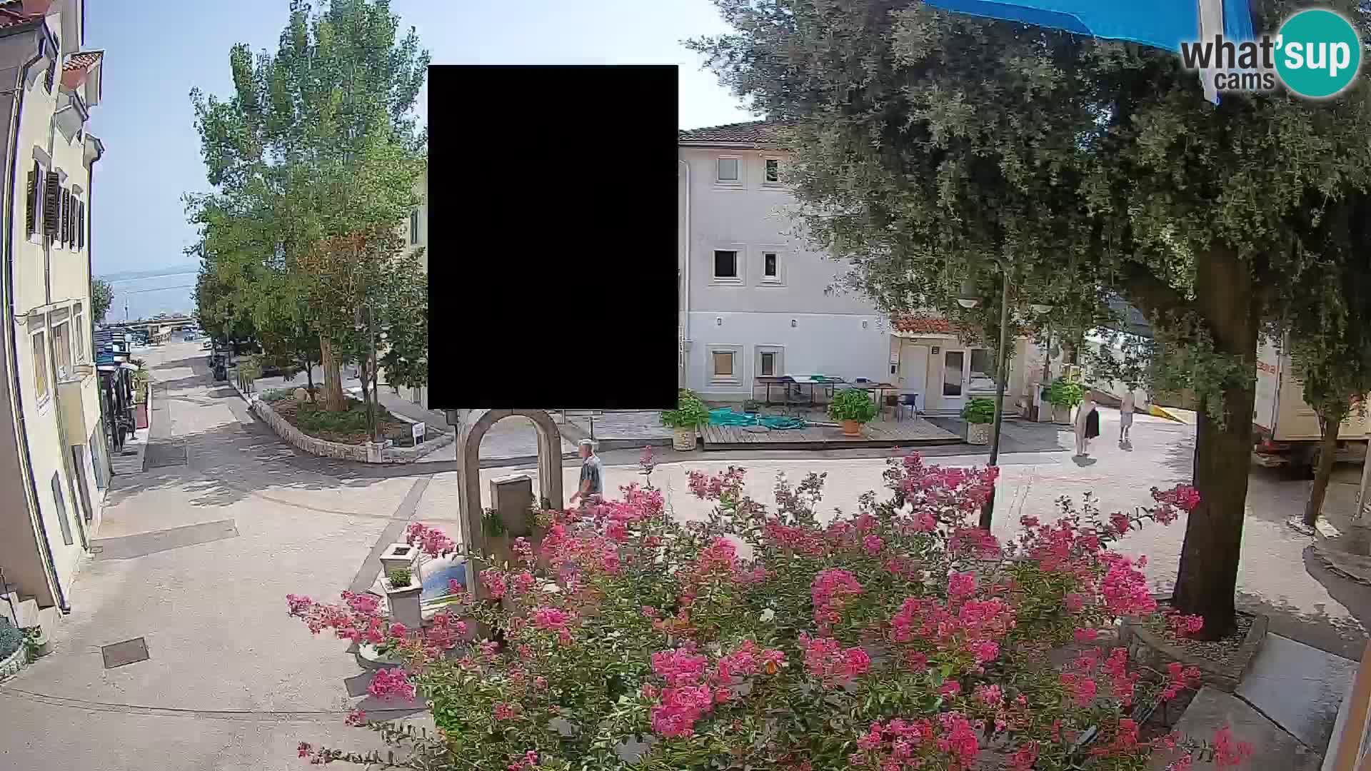 Webcam Mošćenička Draga Zentrum – Liveblick auf das Ortszentrum