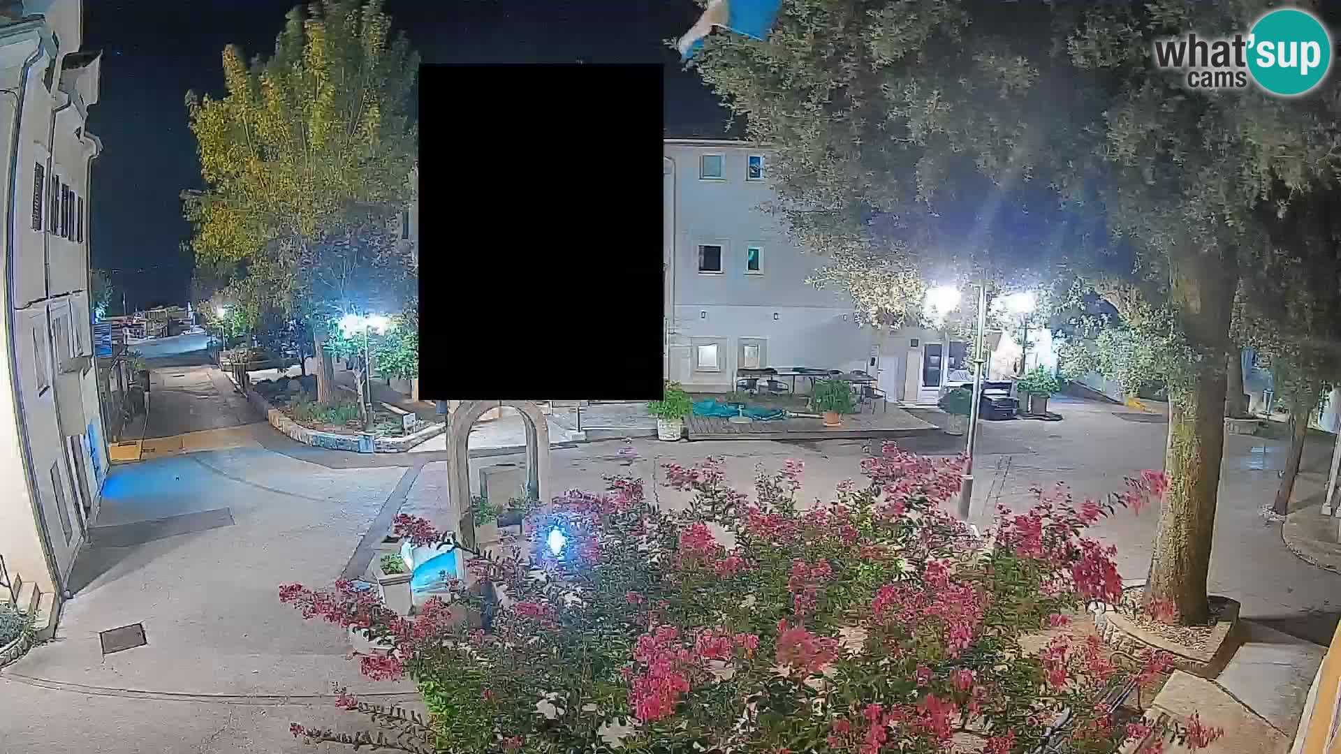 Webcam Mošćenička Draga Center – Live View of the Town Center