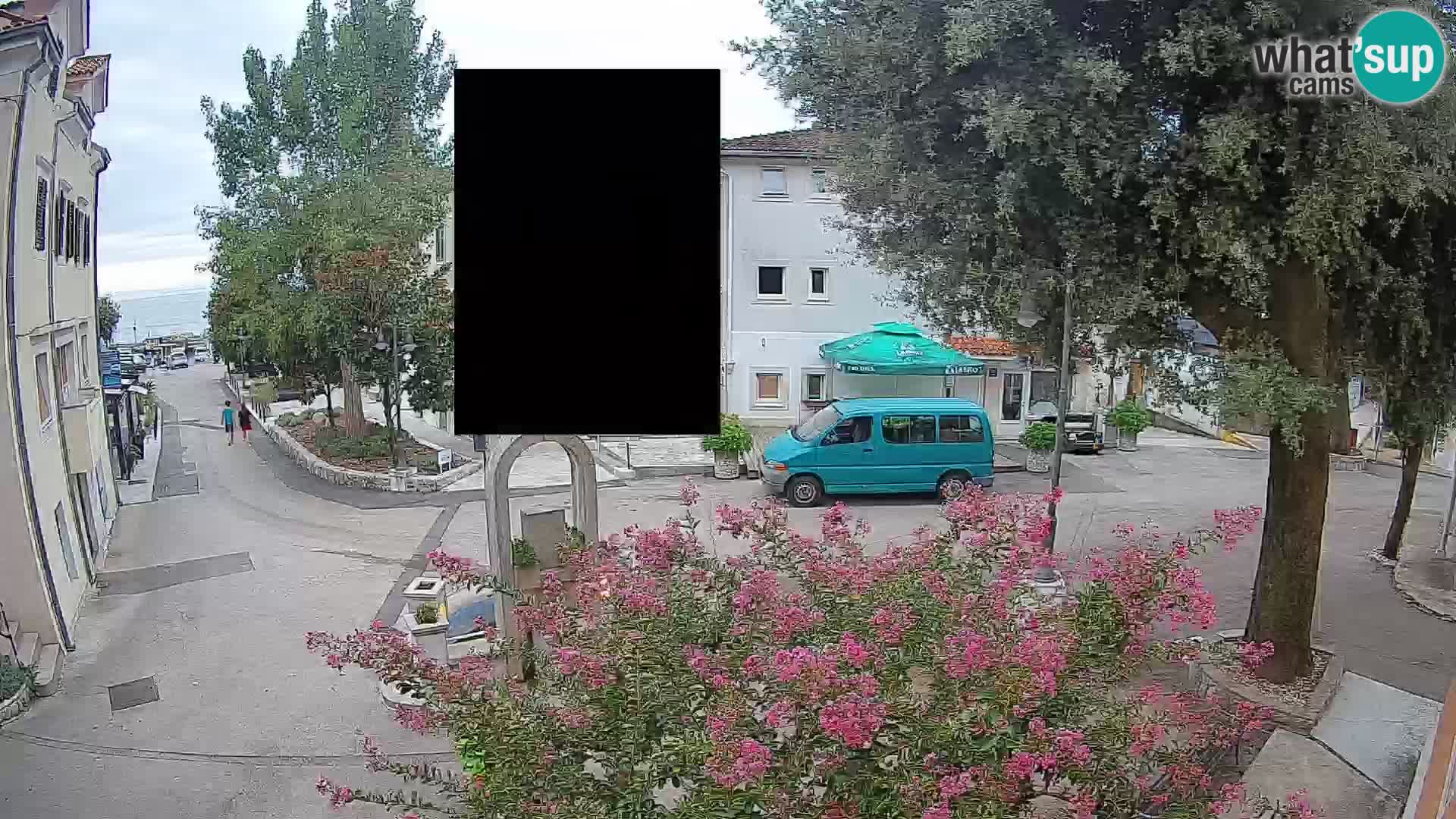 Webcam Centro Draga di Moschiena – Vista live sul centro