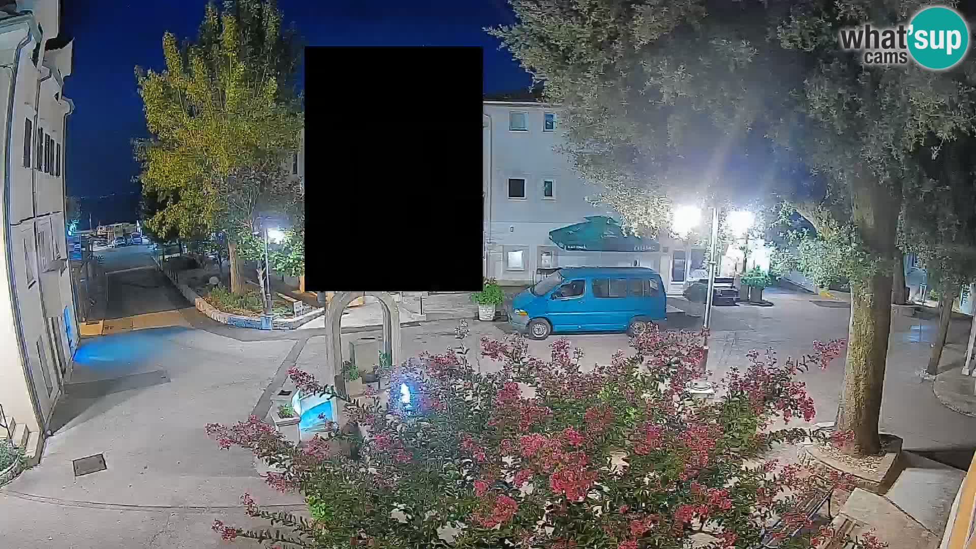 Webcam Mošćenička Draga Zentrum – Liveblick auf das Ortszentrum