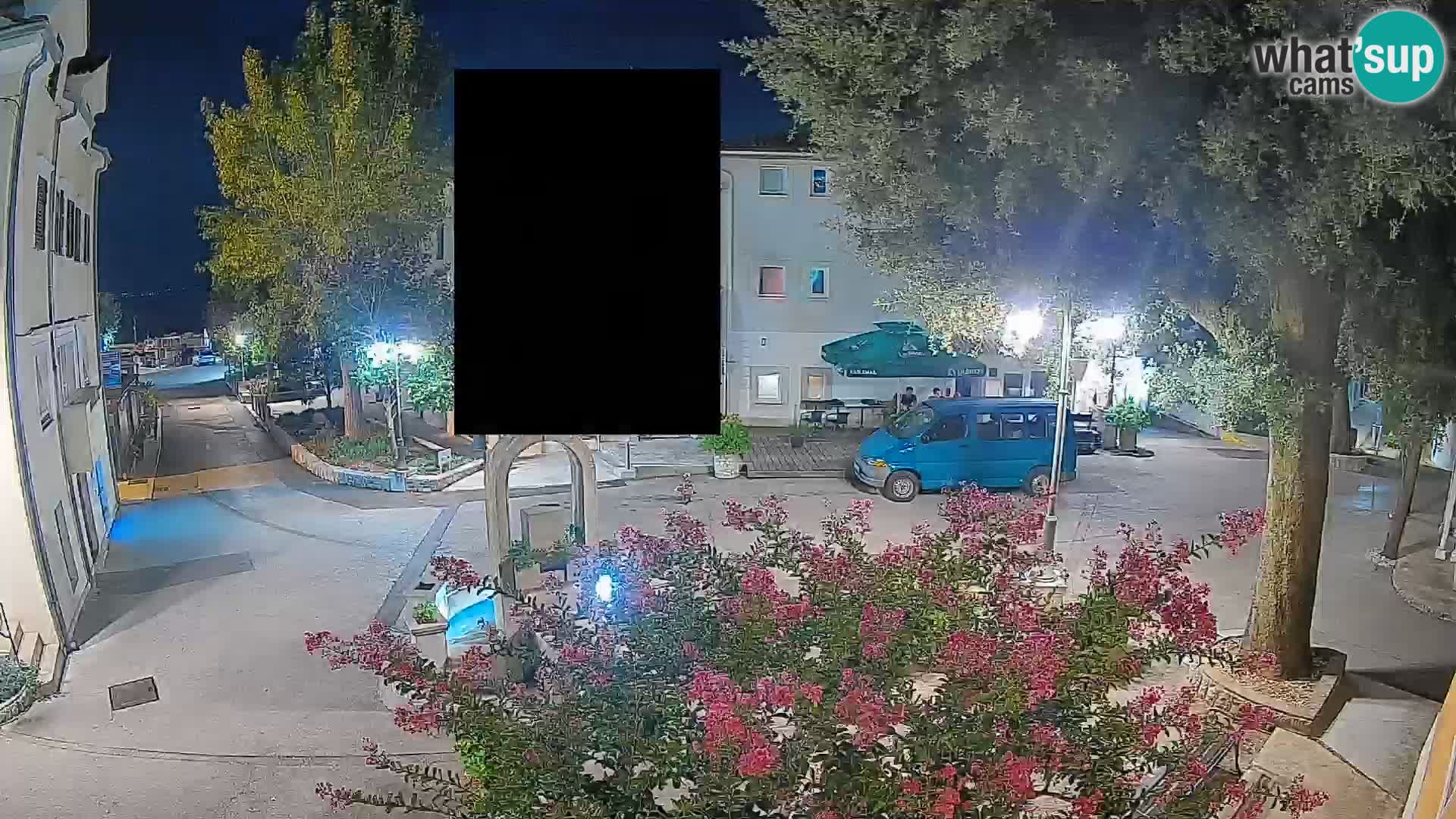 Webcam centre de Mošćenička Draga – Vue en direct du centre-ville