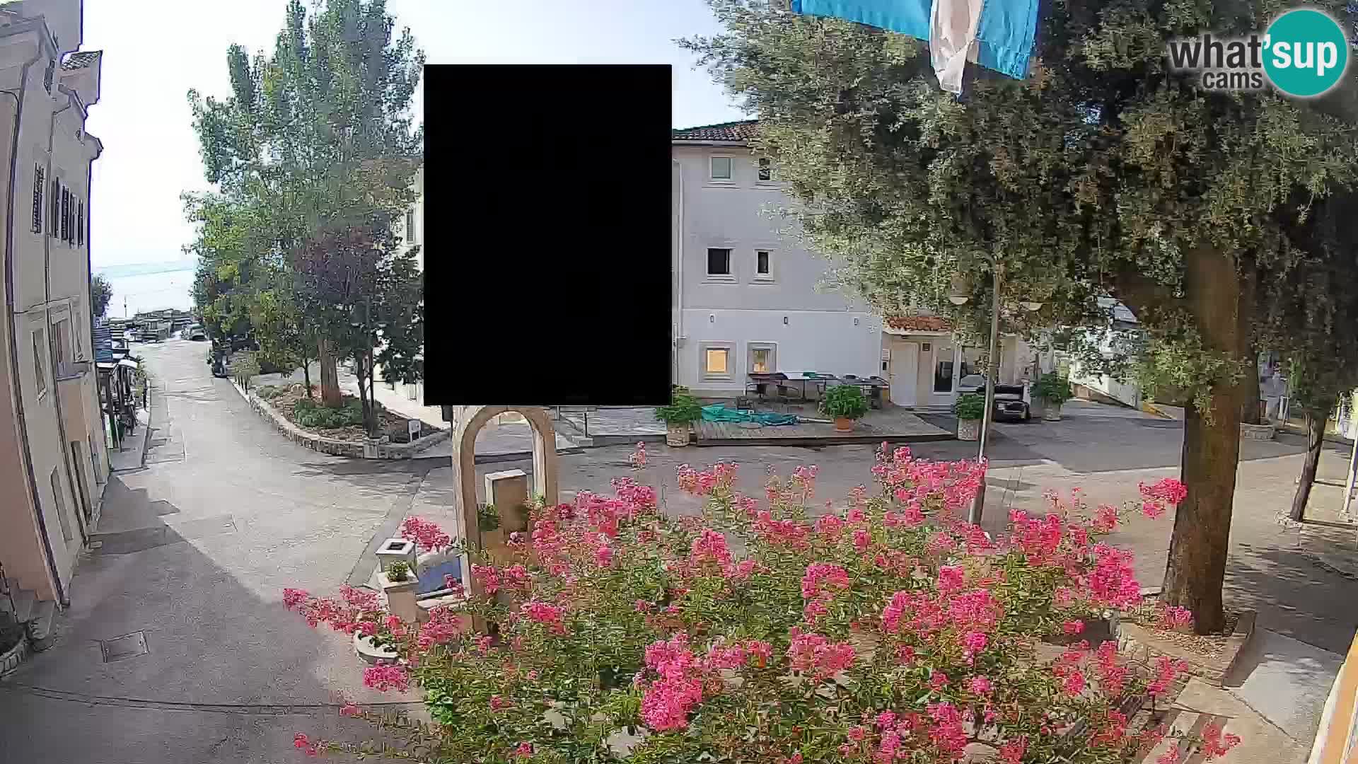 Web kamera centar Mošćeničke Drage – Pogled uživo
