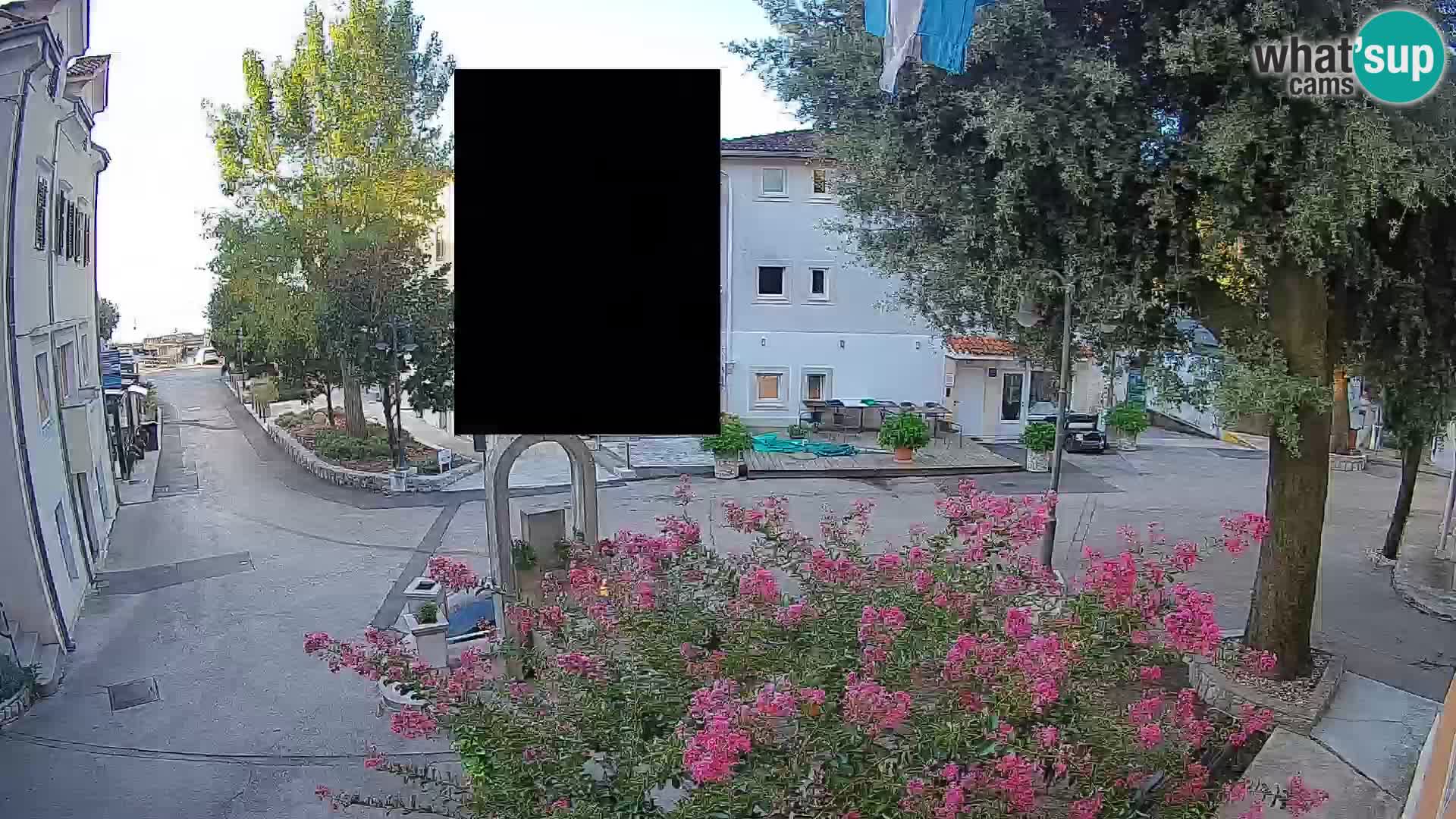 Webcam Mošćenička Draga Zentrum – Liveblick auf das Ortszentrum