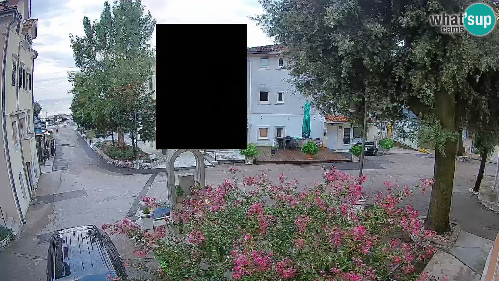 Webcam Mošćenička Draga Zentrum – Liveblick auf das Ortszentrum