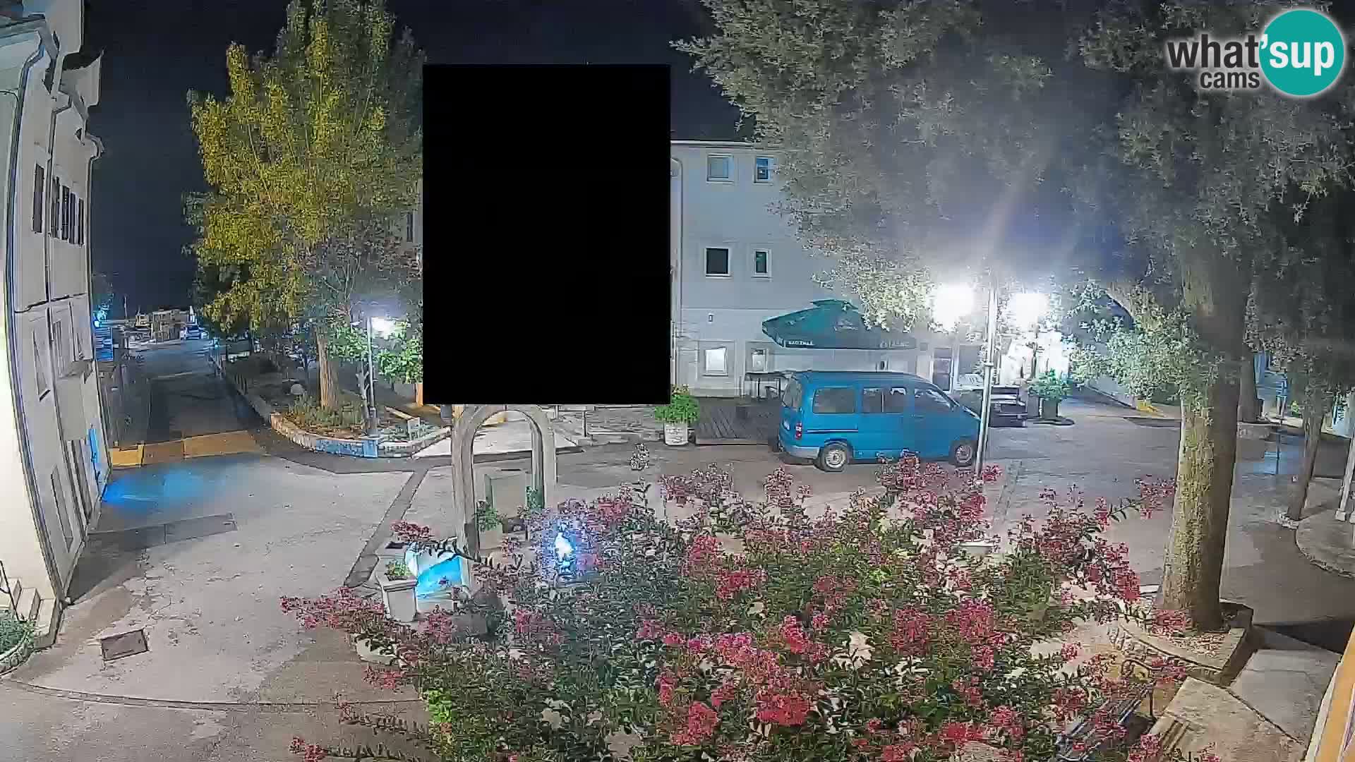 Webcam Mošćenička Draga Zentrum – Liveblick auf das Ortszentrum