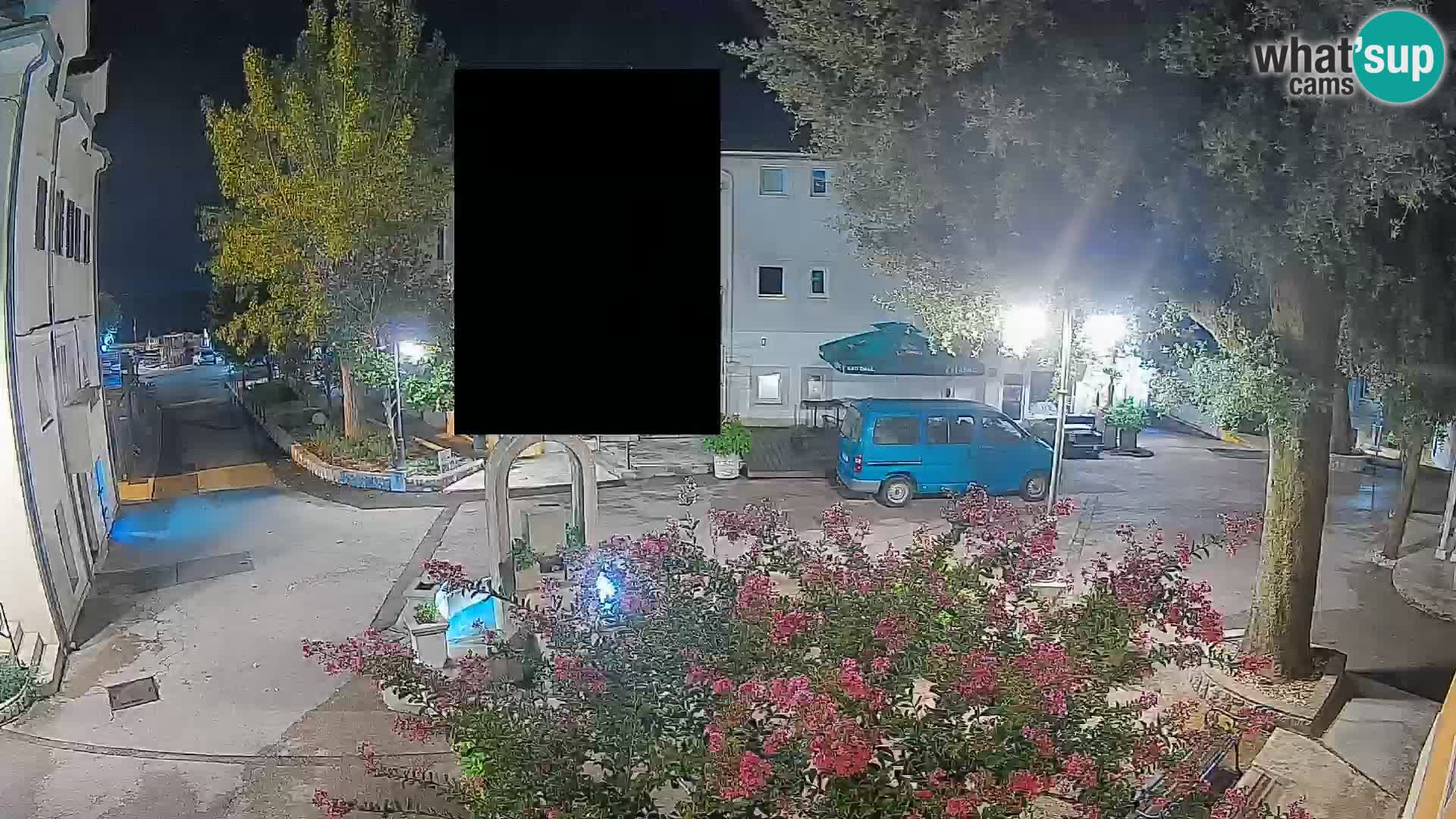 Webcam Centre de Mošćenička Draga – Vue en direct du centre-ville