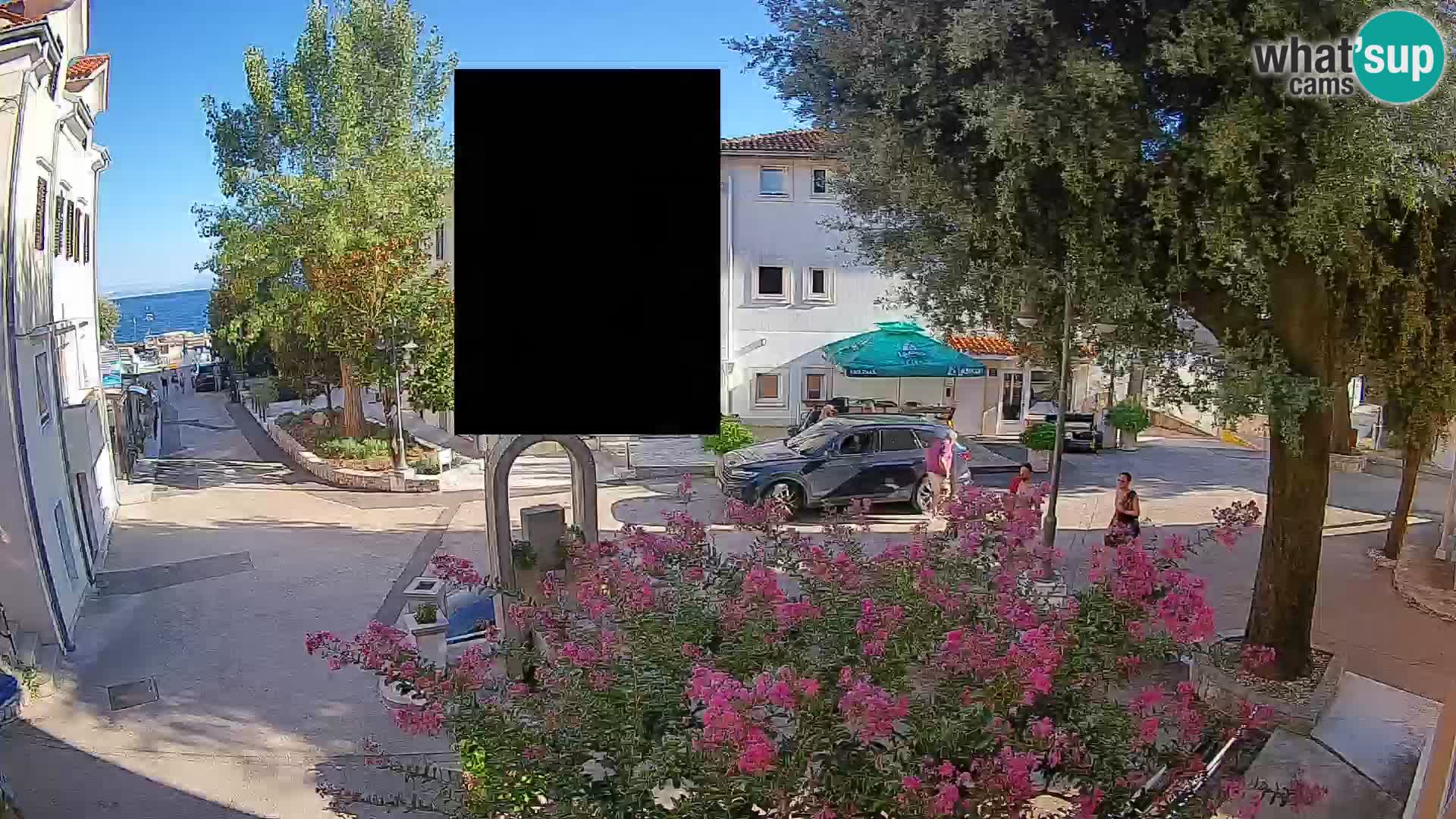 Webcam Centro Draga di Moschiena – Vista live sul centro