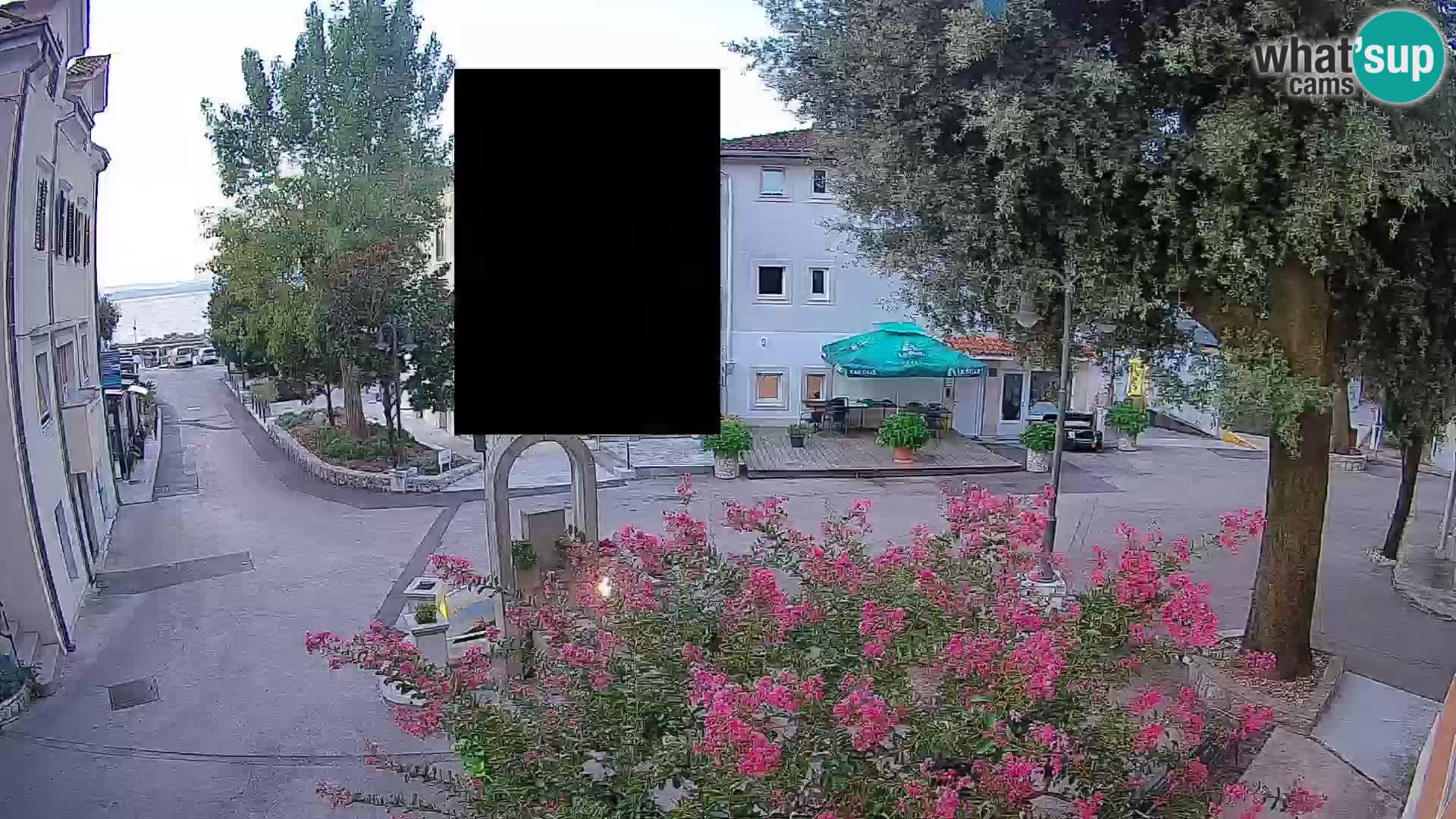 Webcam Mošćenička Draga Zentrum – Liveblick auf das Ortszentrum