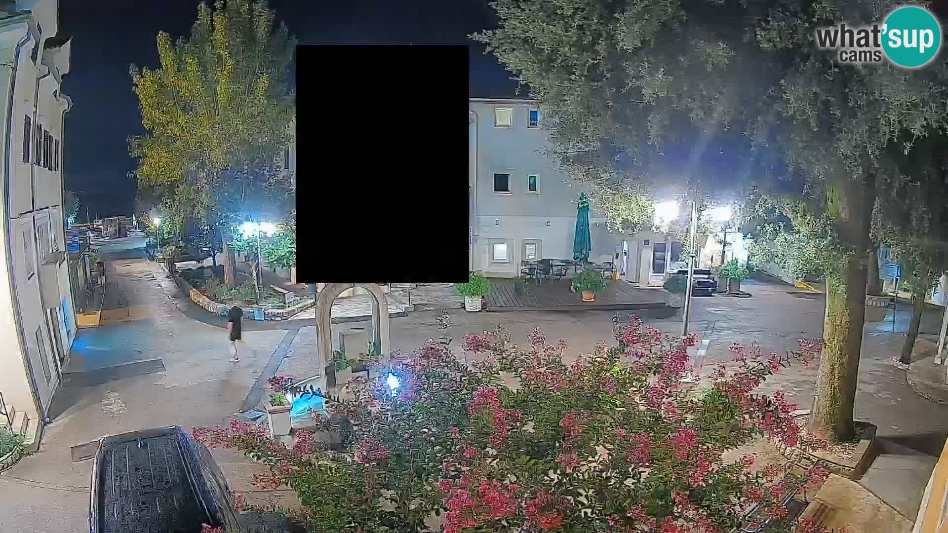 Webcam Mošćenička Draga Center – Live View of the Town Center