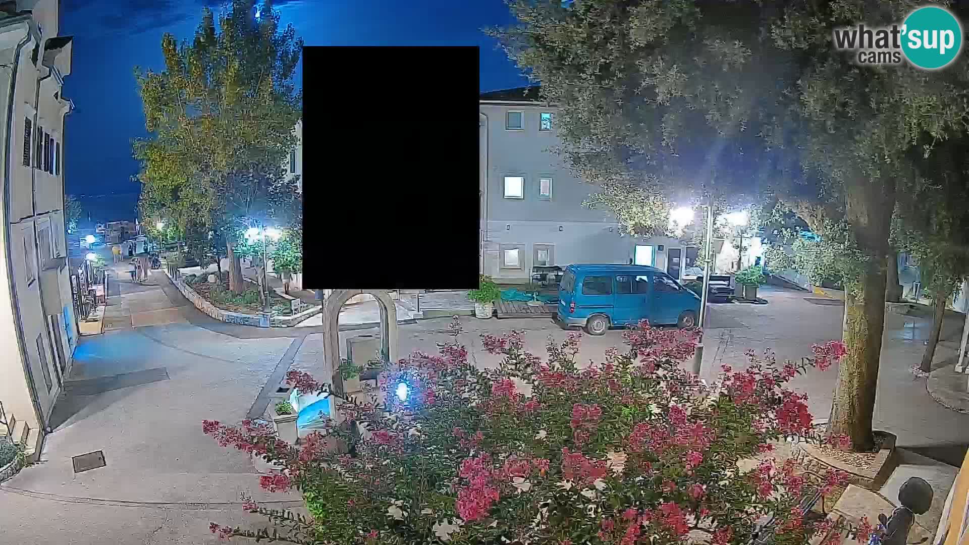 Spletna kamera center Mošćeniška Draga – Pogled v živo