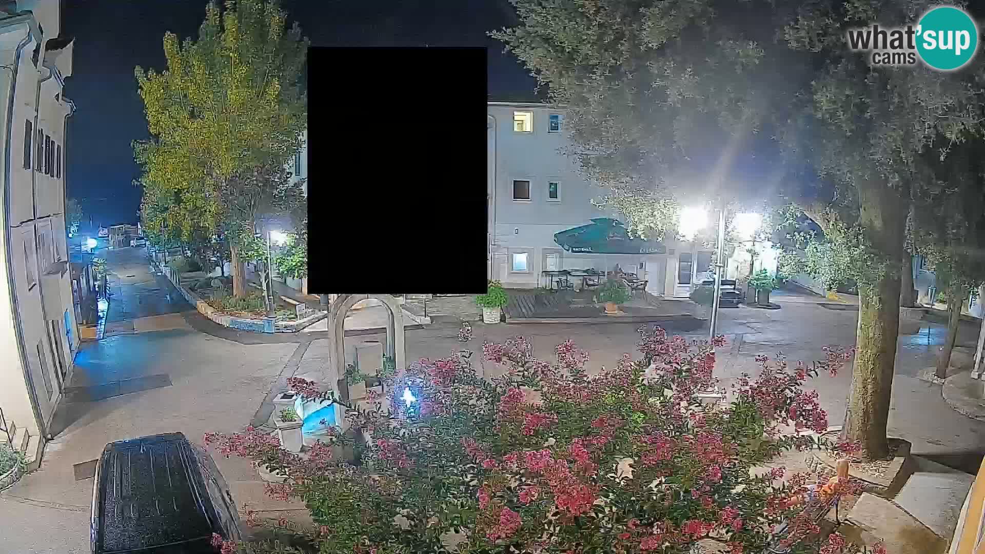 Webcam Mošćenička Draga Center – Live View of the Town Center
